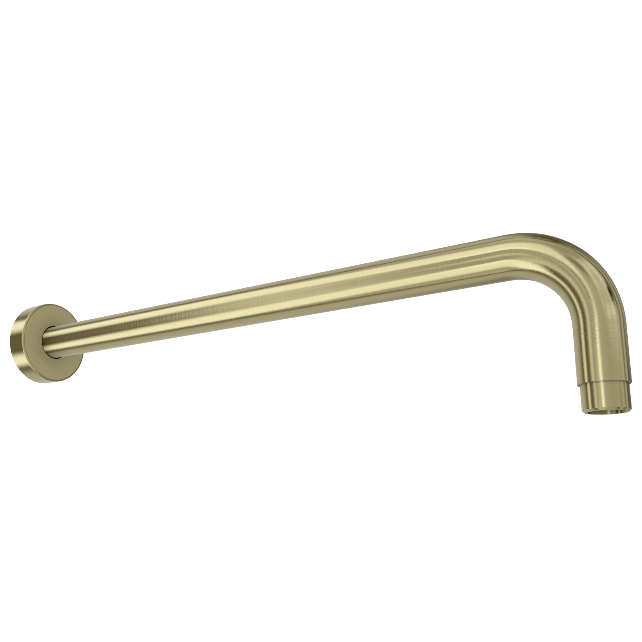 Кронштейн для верхнего душа 40 см Remer 343L40CH, шампань брашированная PVD