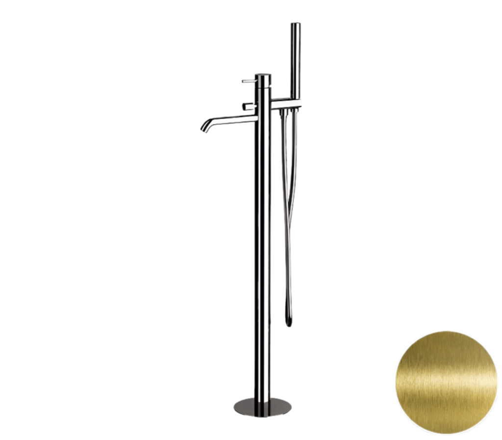 Смеситель для ванны Remer X Style X08VO, состаренная латунь