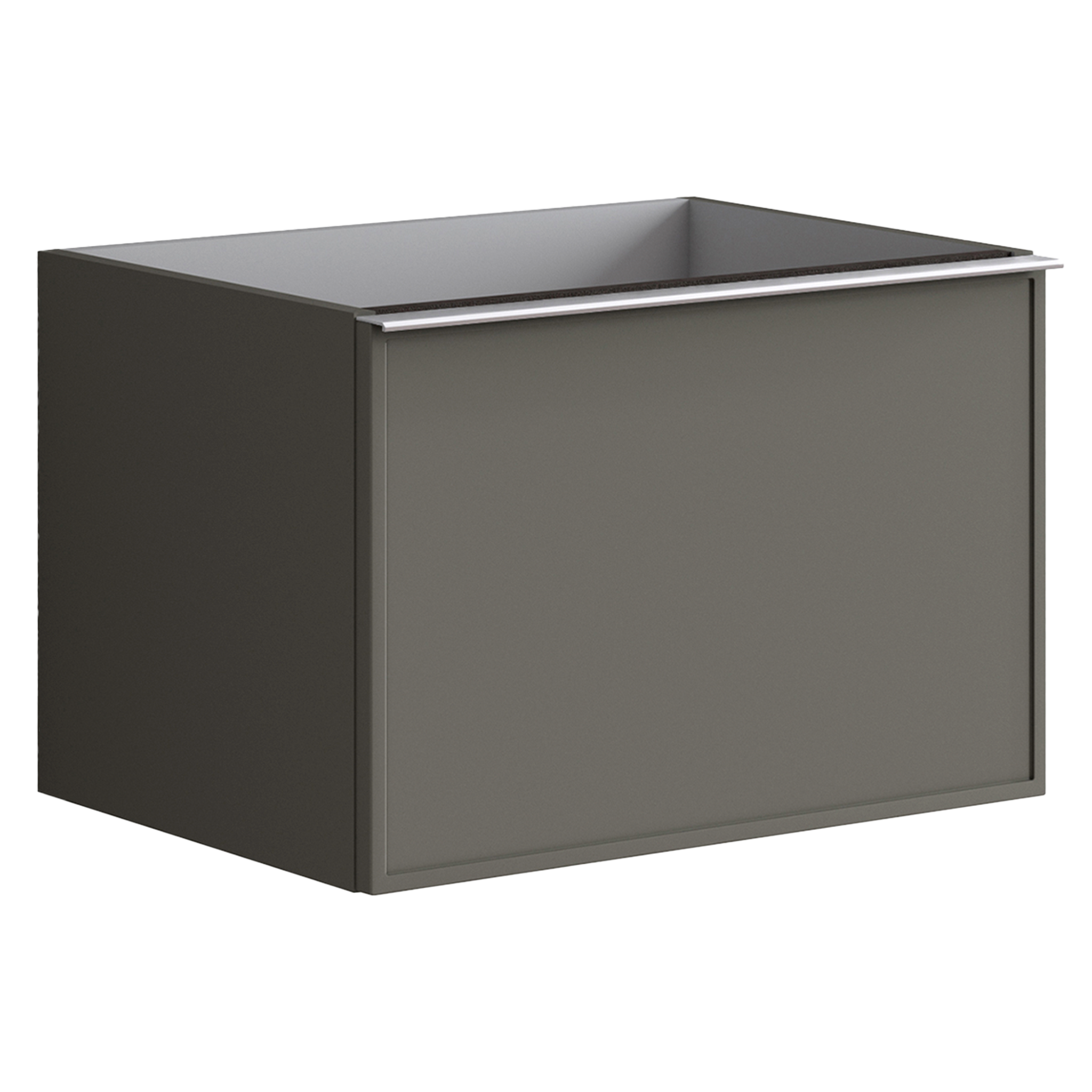 Шкаф подвесной с 2 ящиками 60 см Onsen Pixel 68-CS-062-F2-M23, серый