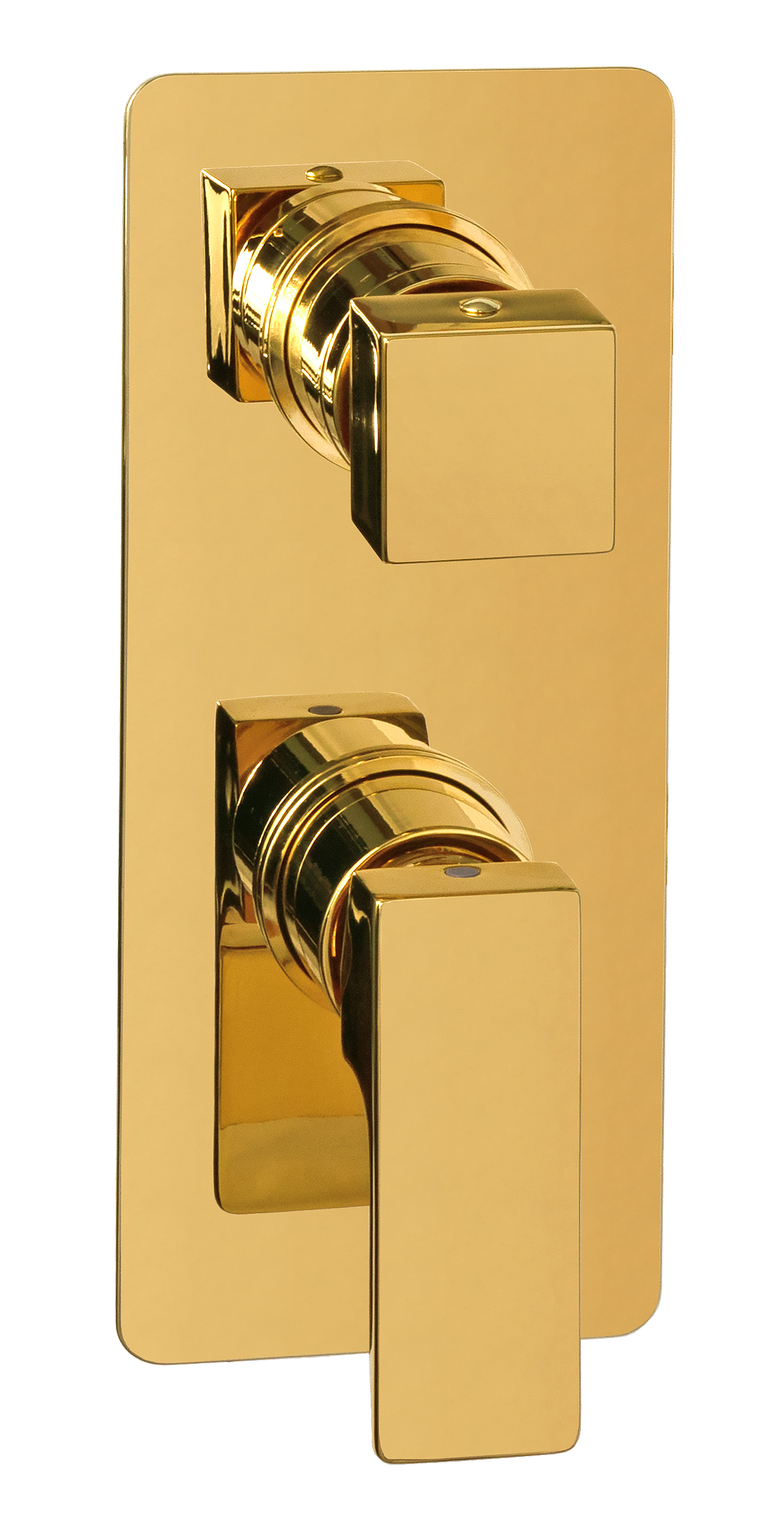 Смеситель для душа Remer Absolute AU92KBDO, золото глянцевое