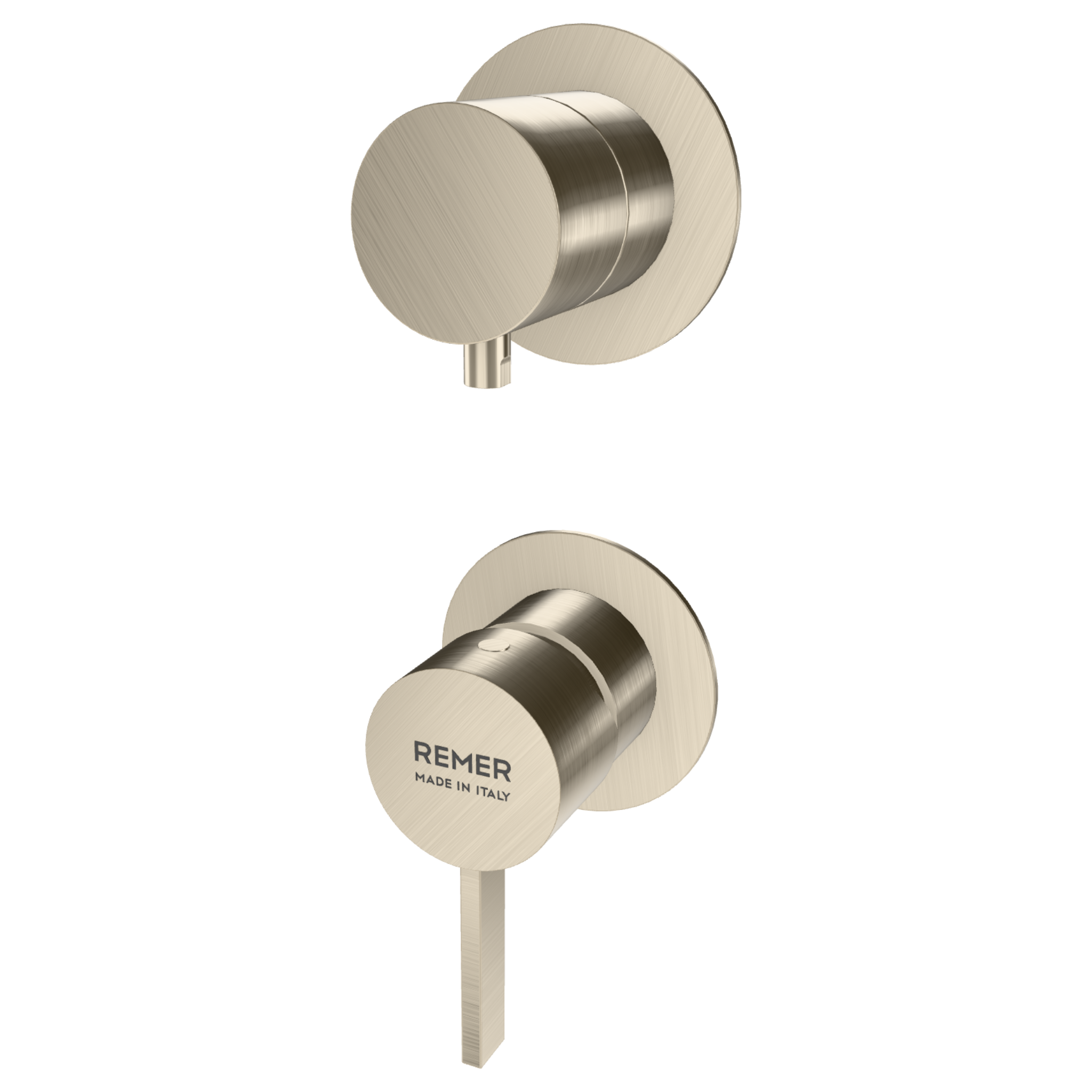 Смеситель для душа Remer Metrica MC93PWBXV, сталь