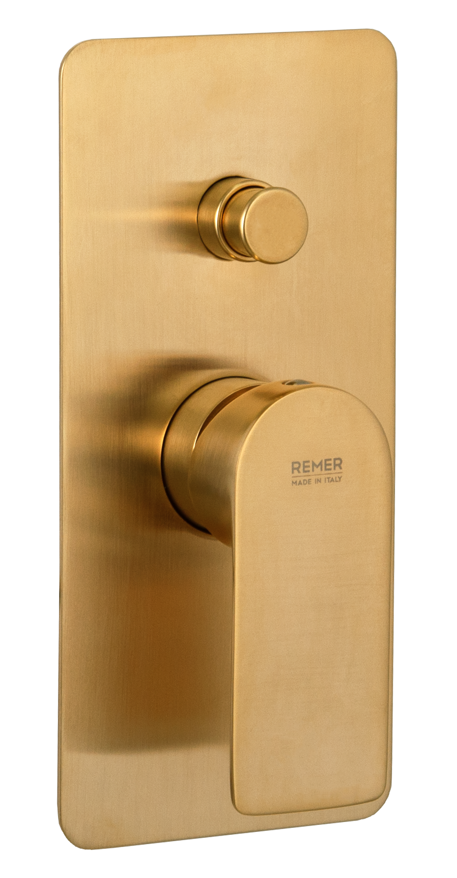 Смеситель для душа Remer Infinity I09KBBG, золото брашированное