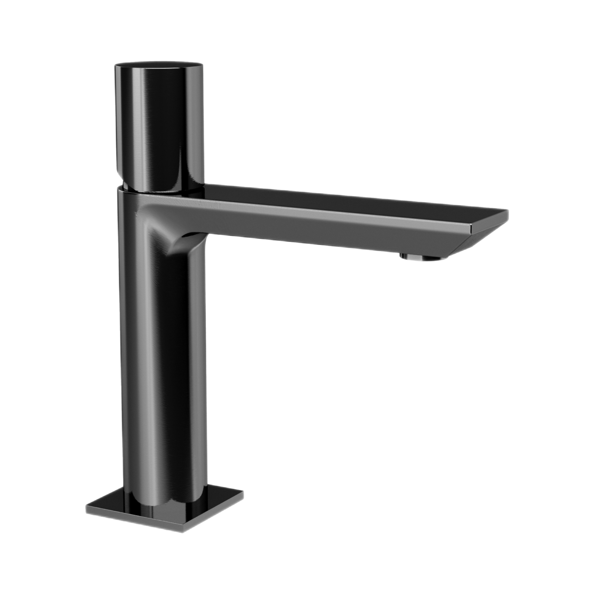 Смеситель для раковины Remer Edge EG512CFP, черный брашированный хром