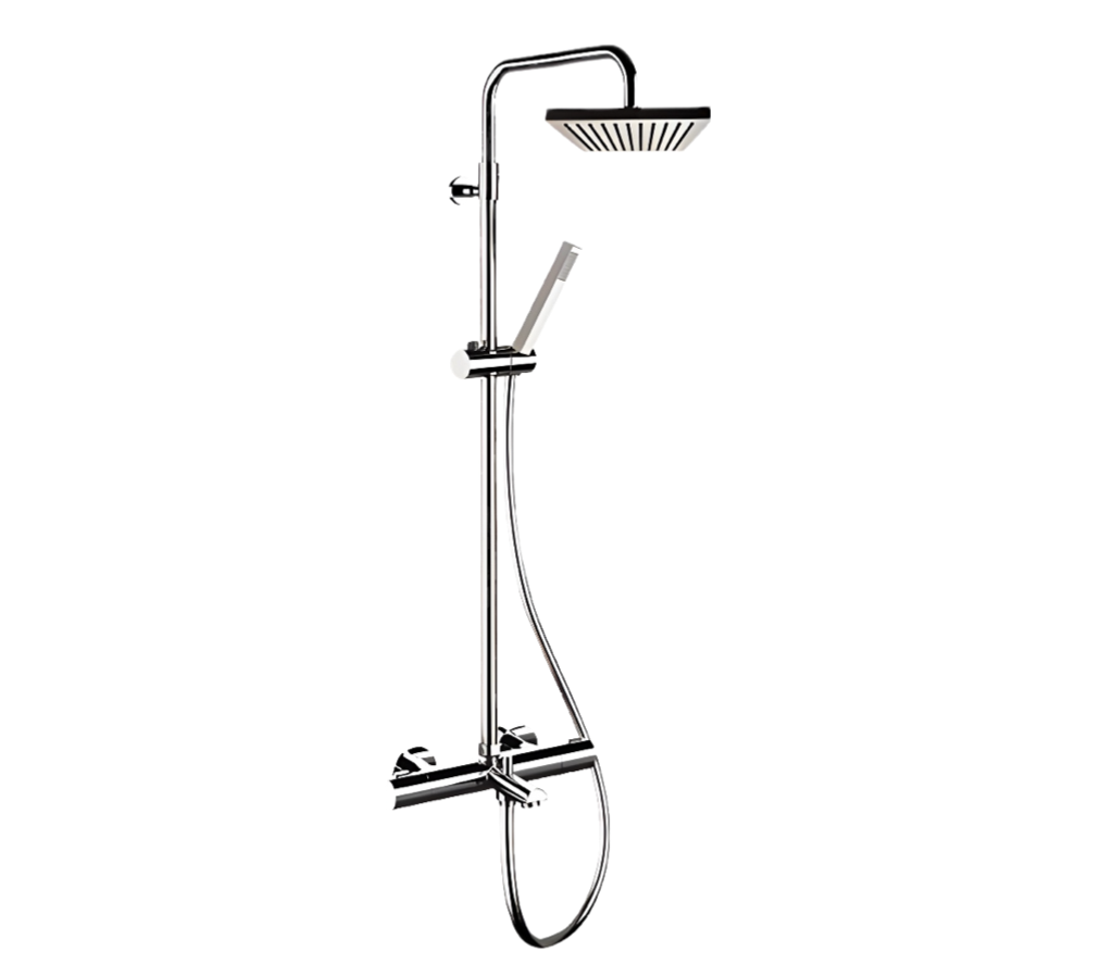 Душевая система термостатическая с изливом Remer EQ34A7SDSD20