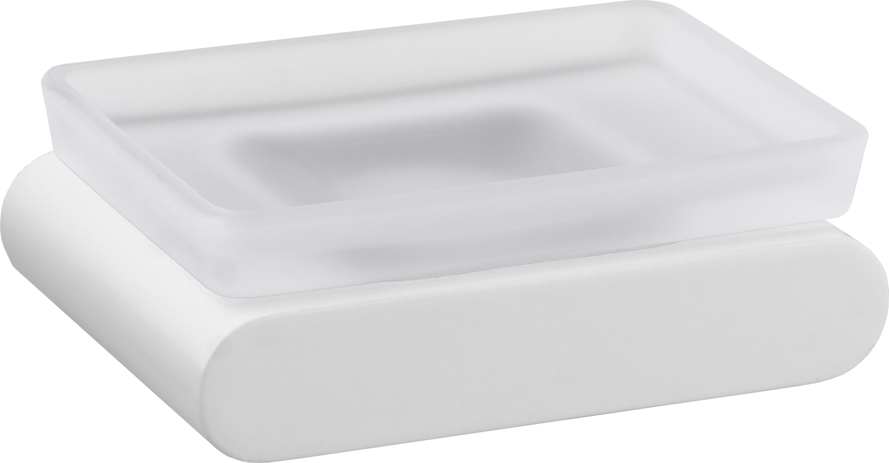 Мыльница Remer Lounge LN10BO, белый матовый