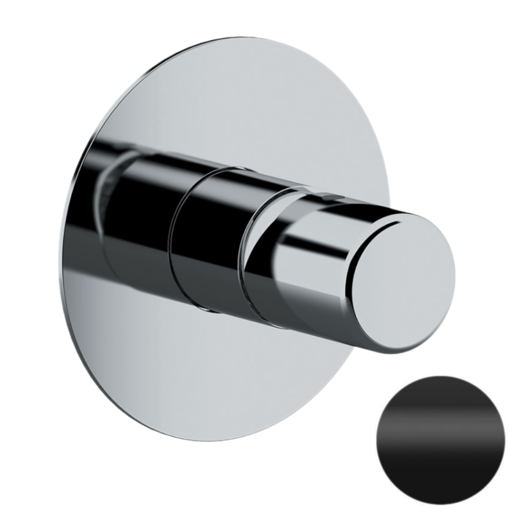 Смеситель для душа Daniel Trilogy TG60215, чёрный матовый