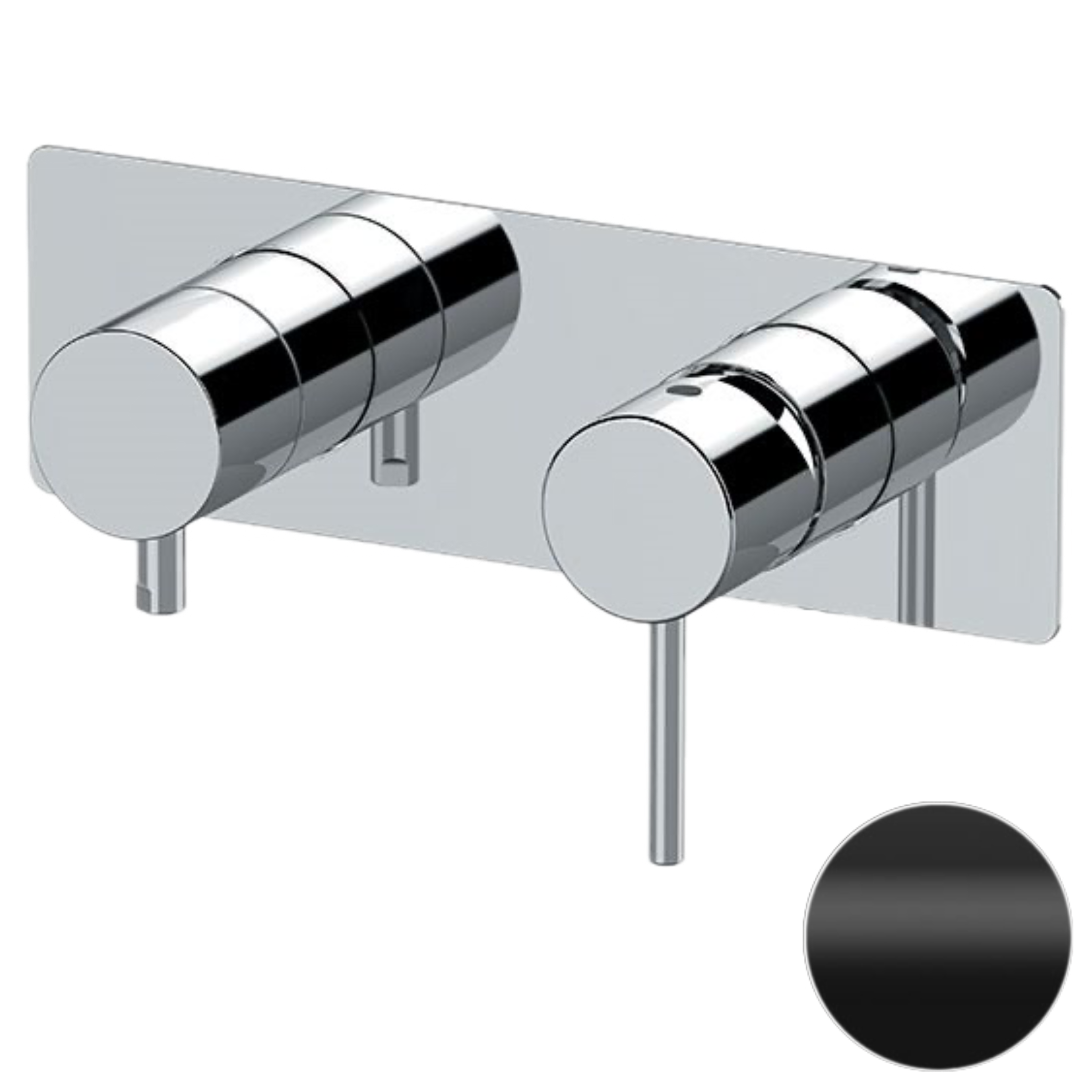 Смеситель для душа Remer X Style X92ZWBNO, черный матовый