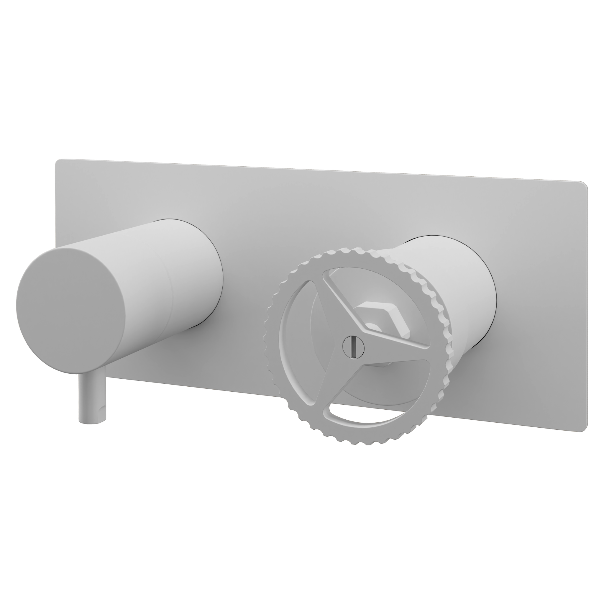 Смеситель для душа Remer Chrono CH93ZBO, белый матовый