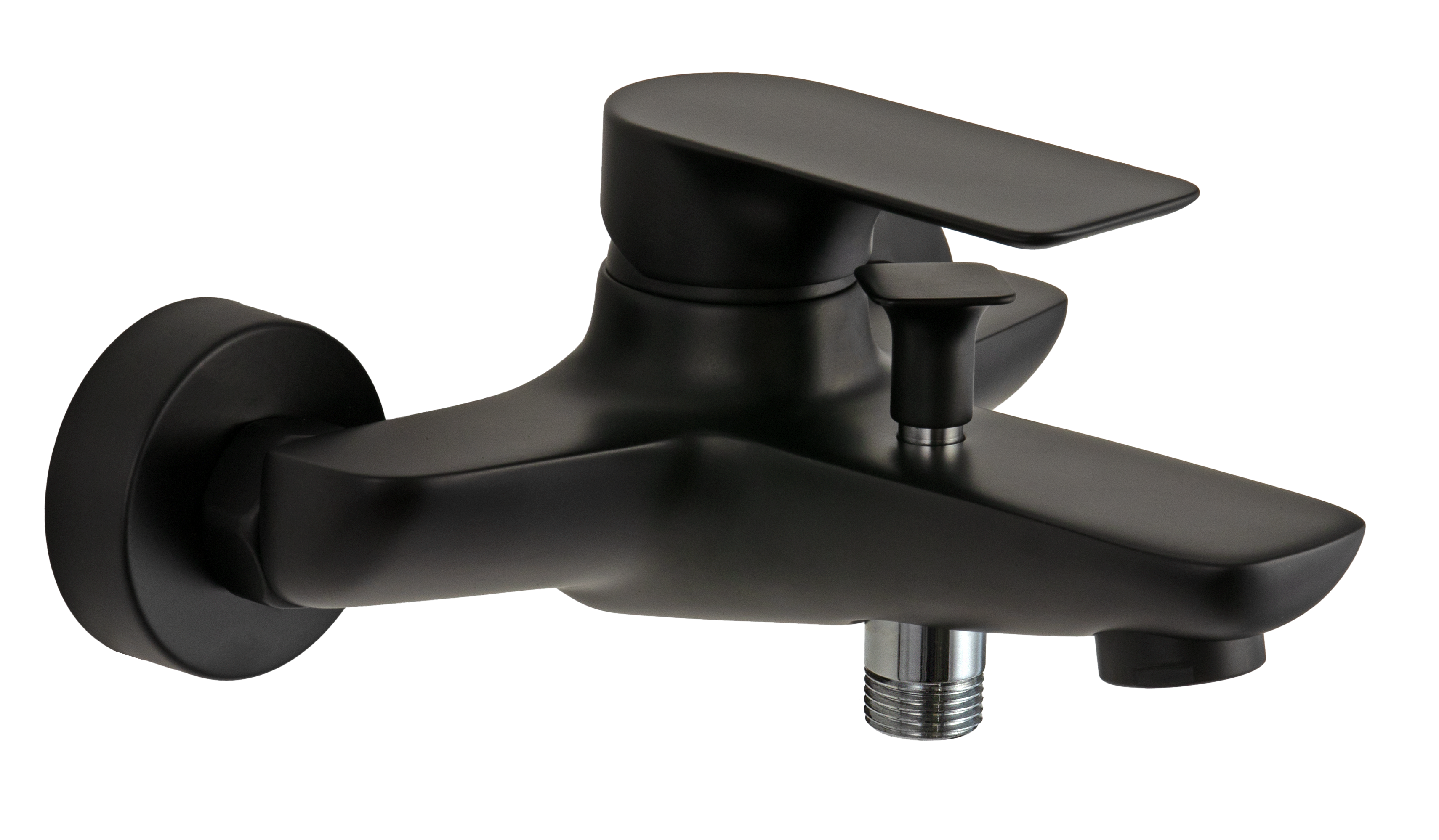 Смеситель для ванны Remer Infinity I05NO, черный матовый