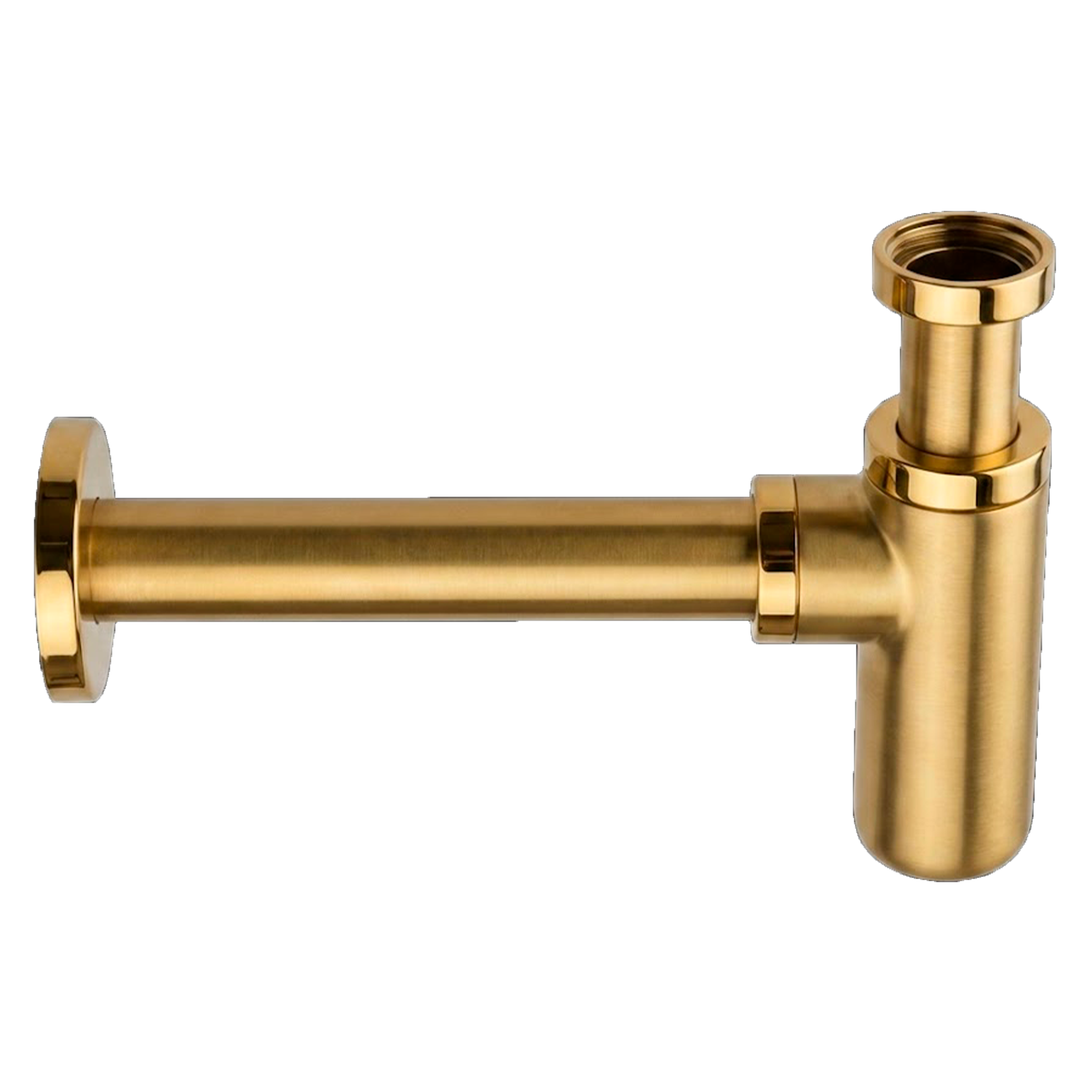 Сифон 1”1/4  Remer 958LGP, золото глянцевое PVD