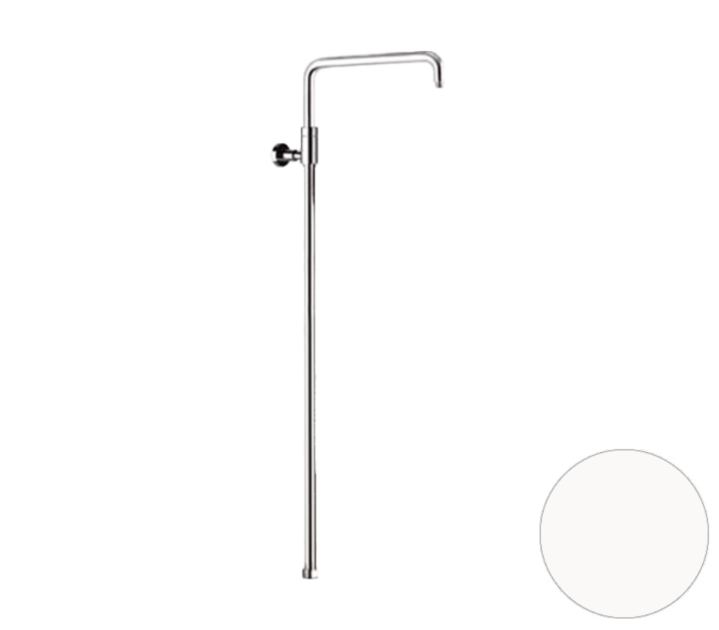 Душевая колонна телескопическая Remer 330A7DCESDEVBO, белый матовый