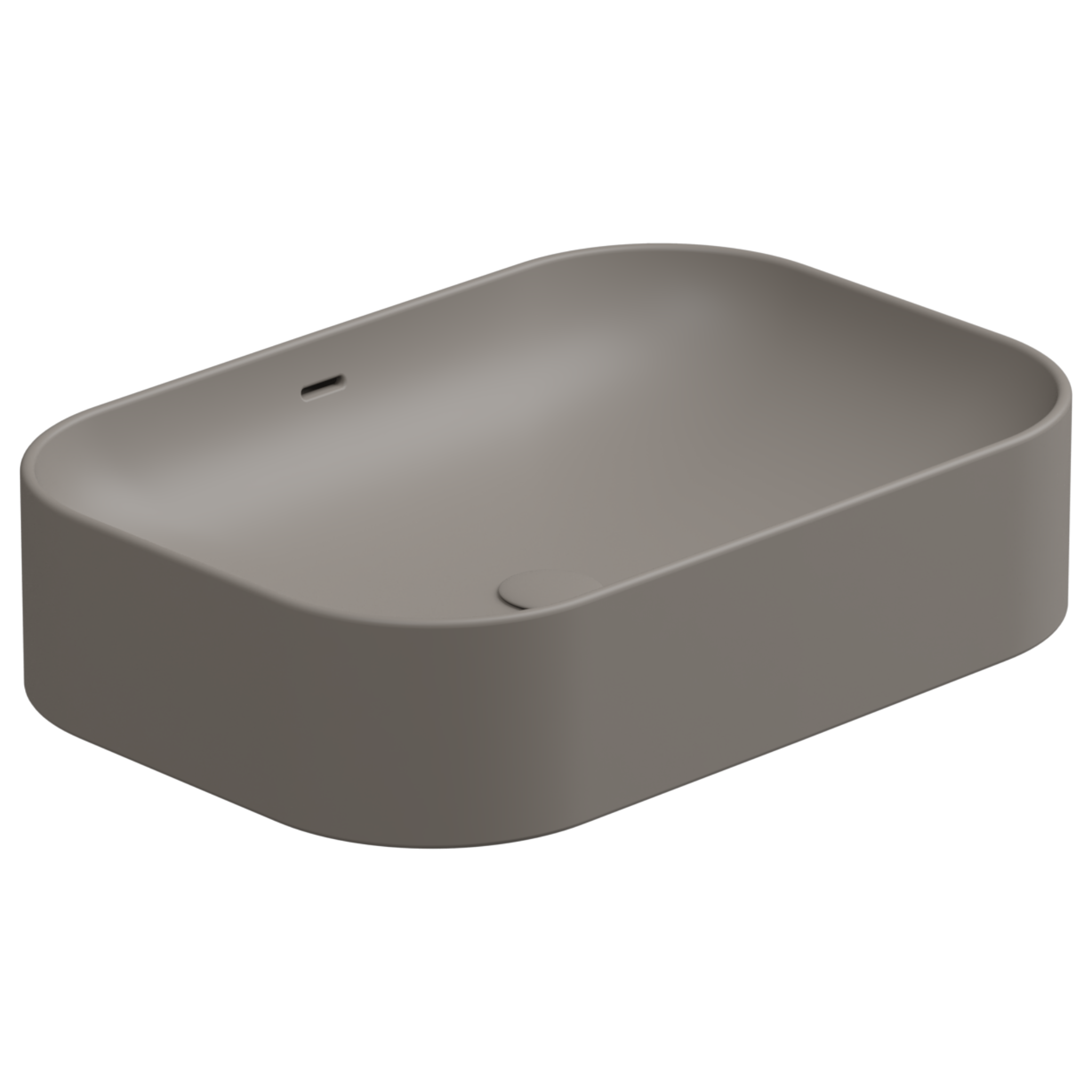 Раковина накладная 60x42 см GSG Ceramic Design Easy EALAVTP60030, Cashmere Matt