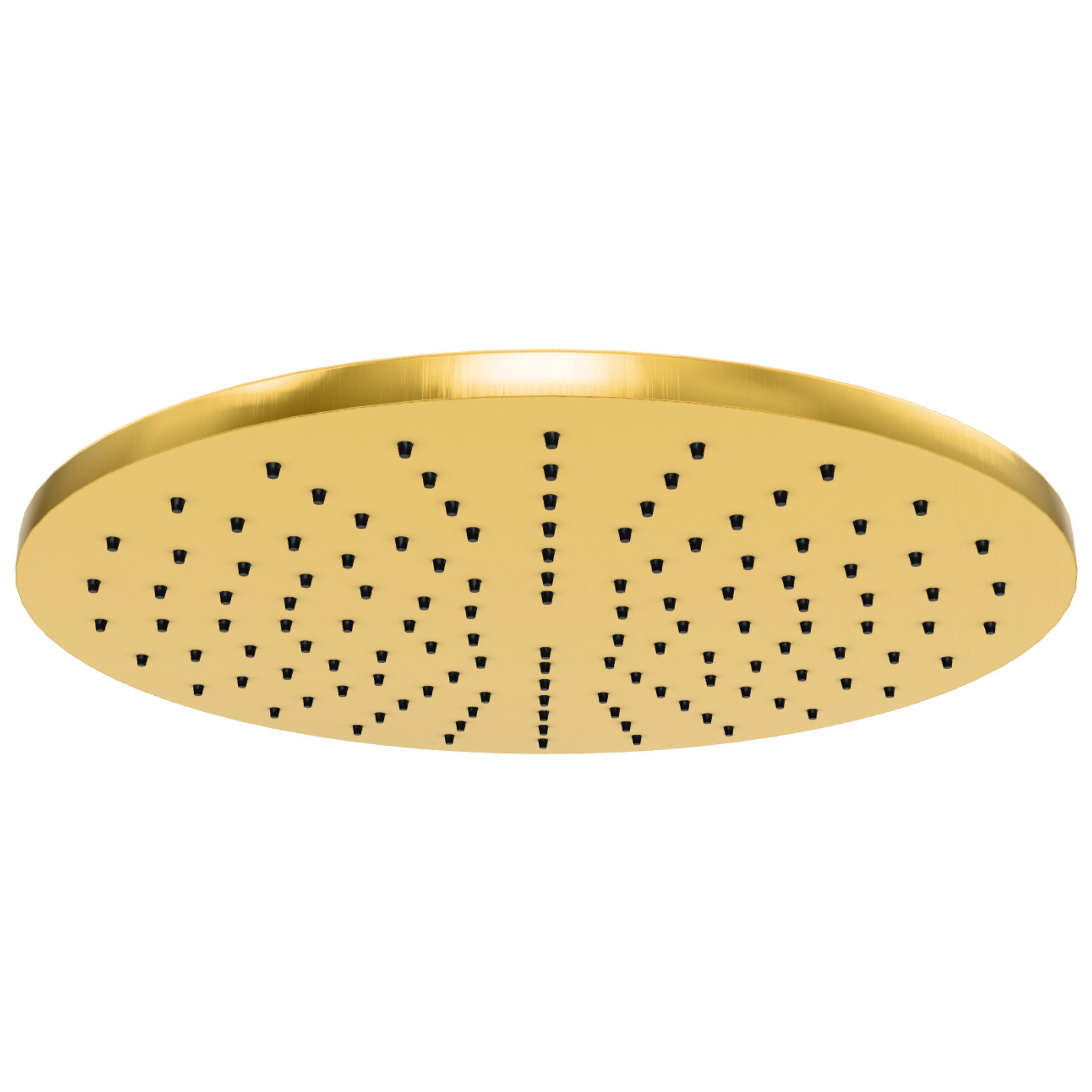 Верхний душ 30 см с шарнирным соединением Remer 359MM30BGX, золото брашированное