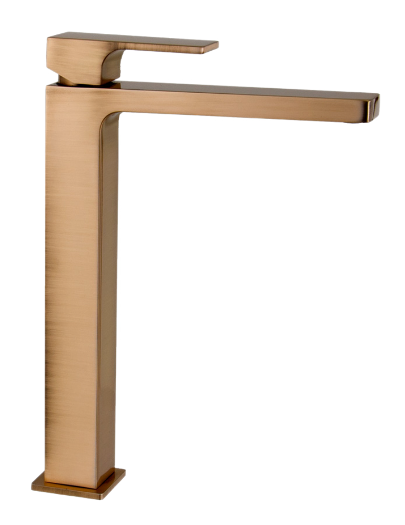 Смеситель для раковины Remer Absolute AU11LVO, состаренная латунь