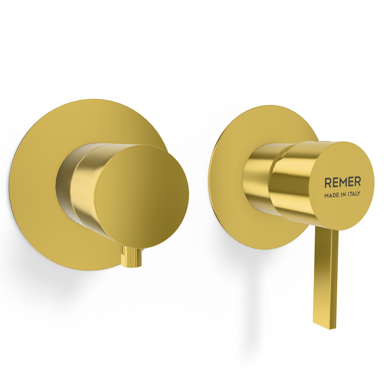 Смеситель для душа Remer Metrica MC93ZPWBDO, золото глянцевое