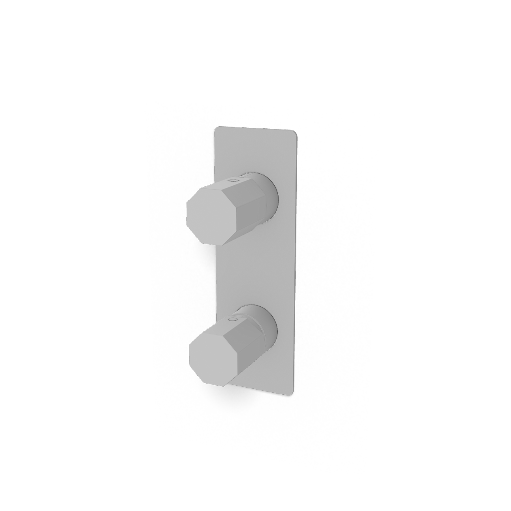 Смеситель для душа Remer Ottagono ON93WBBO, белый матовый