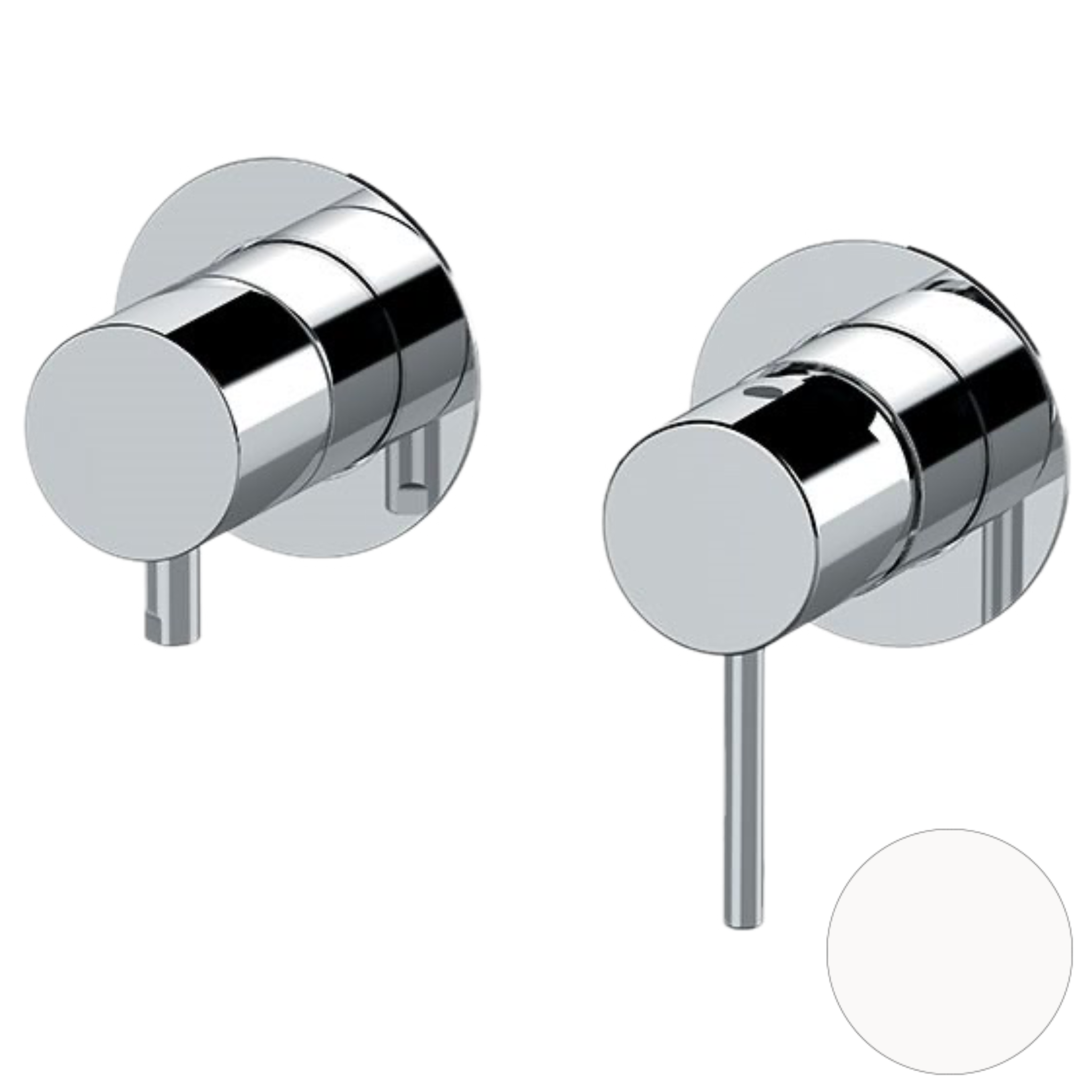 Смеситель для душа Remer X Style X92ZPWBBO, белый матовый