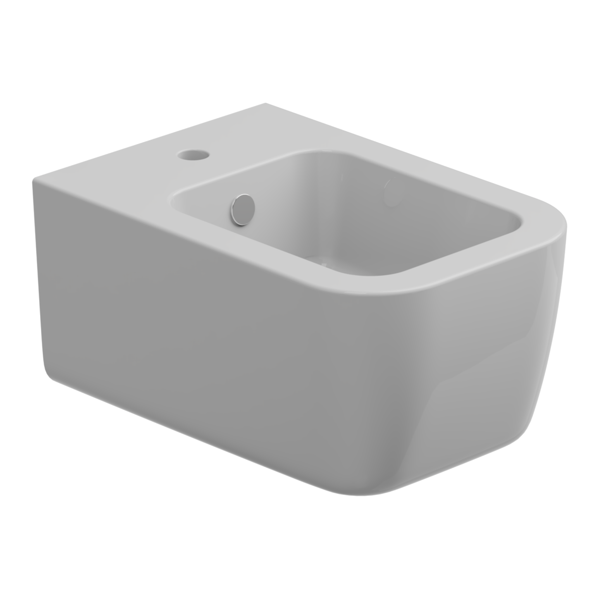 Биде подвесное GSG Ceramic Design Brio BRBISO000, белый глянцевый