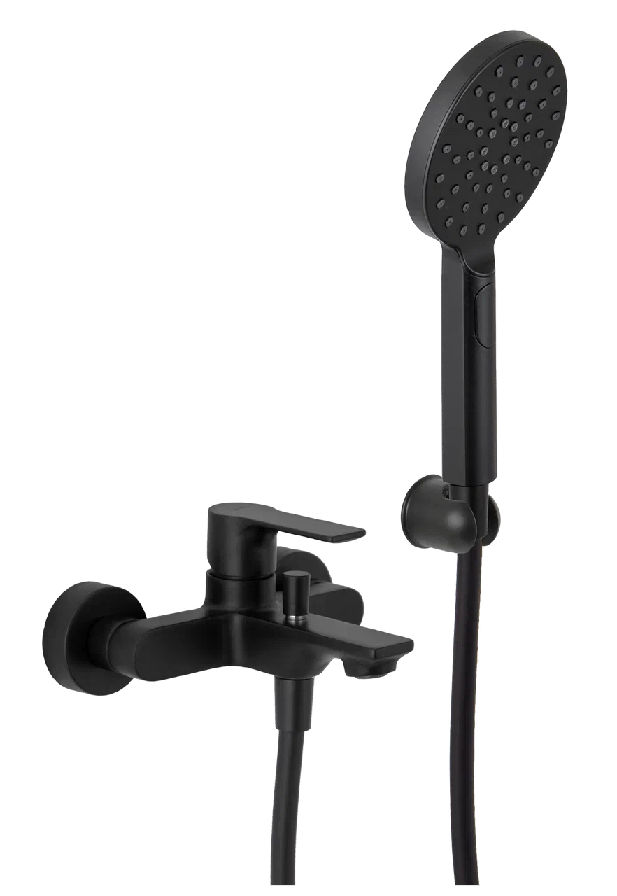 Смеситель для ванны Remer Energy EY02NO, черный матовый