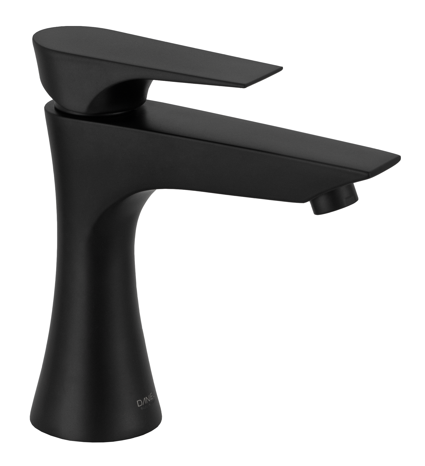 Смеситель для раковины Daniel Diva DV60615, чёрный матовый