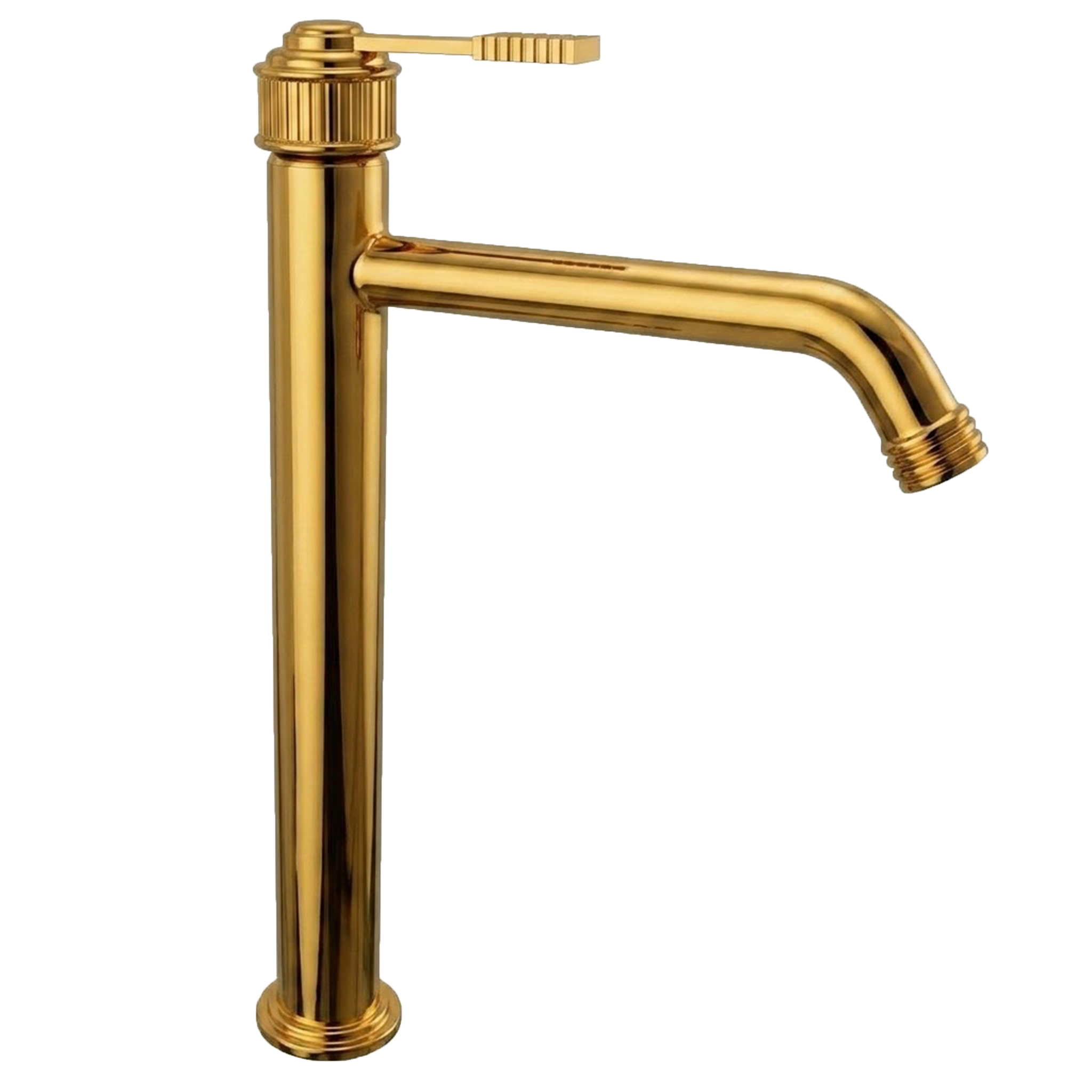Смеситель для раковины Remer Atelier AL11LXLGP, золото глянцевое PVD
