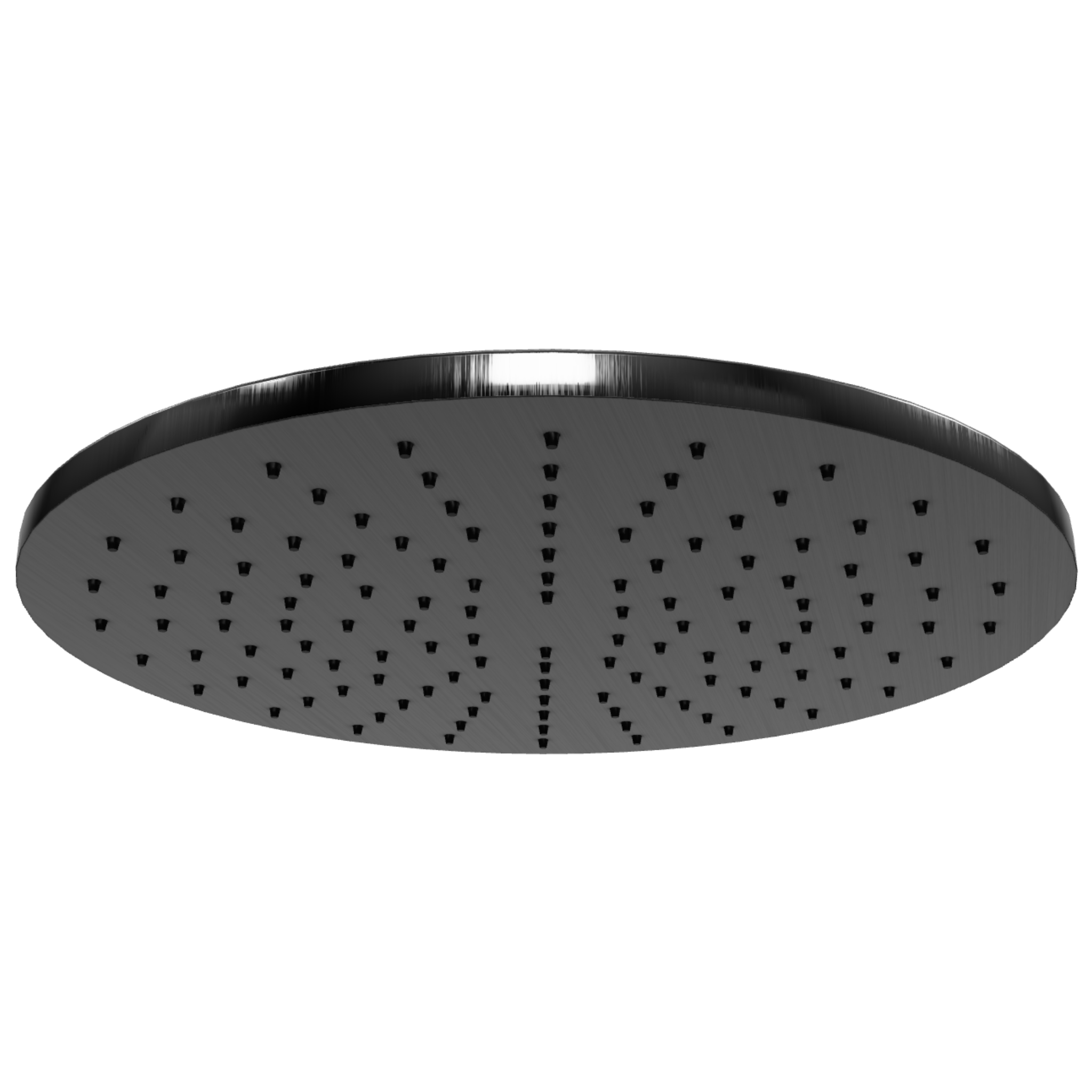 Верхний душ 30 см с шарнирным соединением Remer 359MM30GMX, оружейная сталь PVD