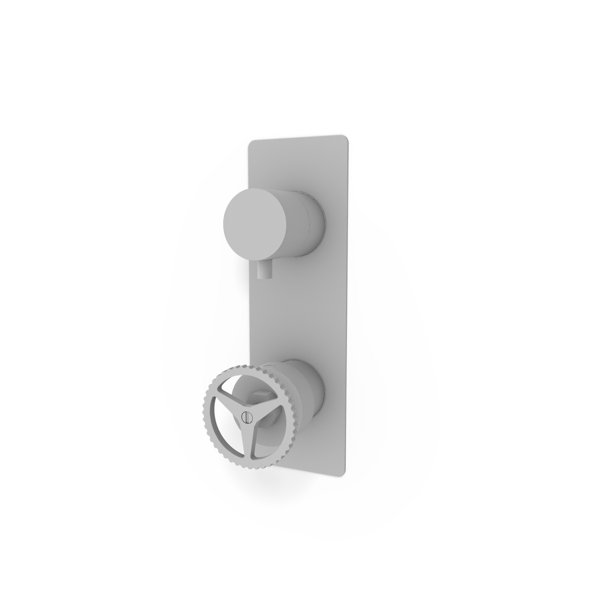 Смеситель для душа Remer Chrono CH92WBBO, белый матовый