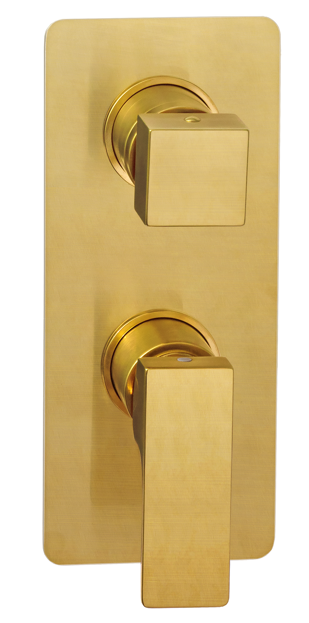 Смеситель для душа Remer Absolute AU92KBBG, золото брашированное