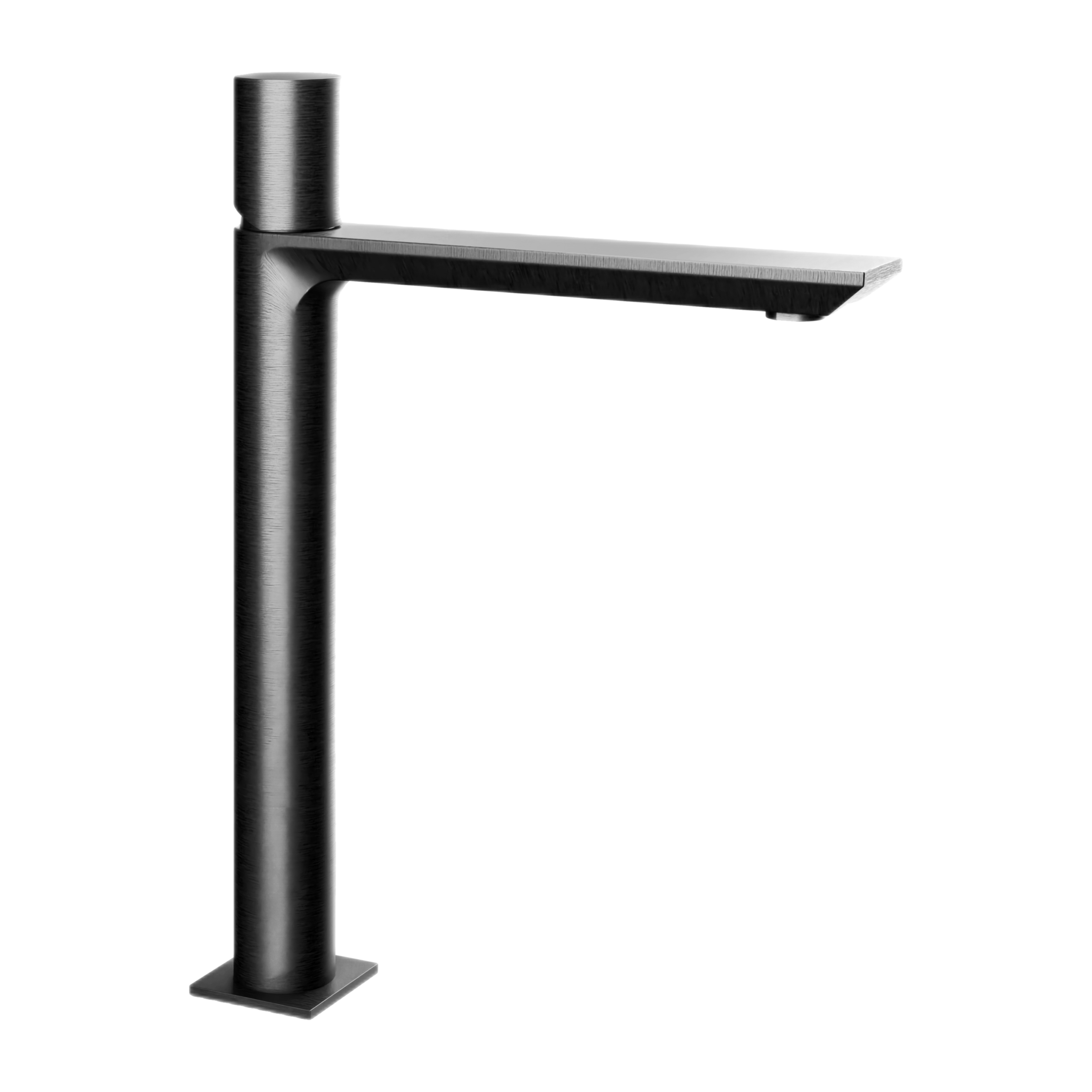 Смеситель для раковины Remer Edge EG512LXLCFP, черный брашированный хром