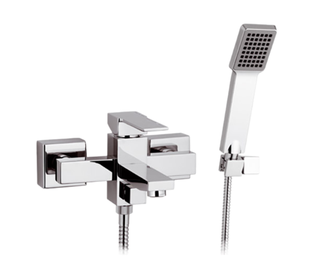 Смеситель для ванны Remer Qubika Q02