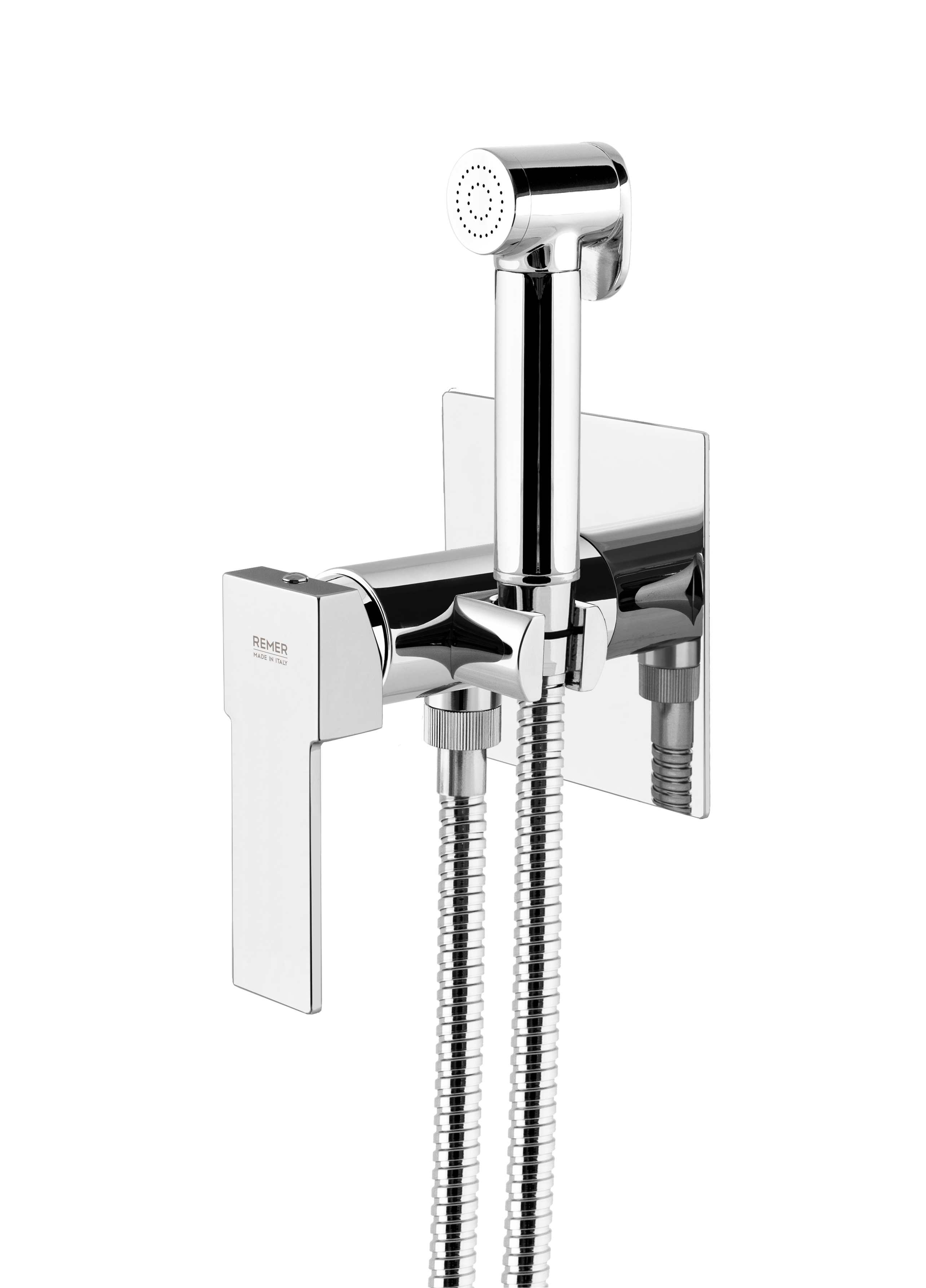 Гигиенический душ со смесителем Remer Qubika Q65W