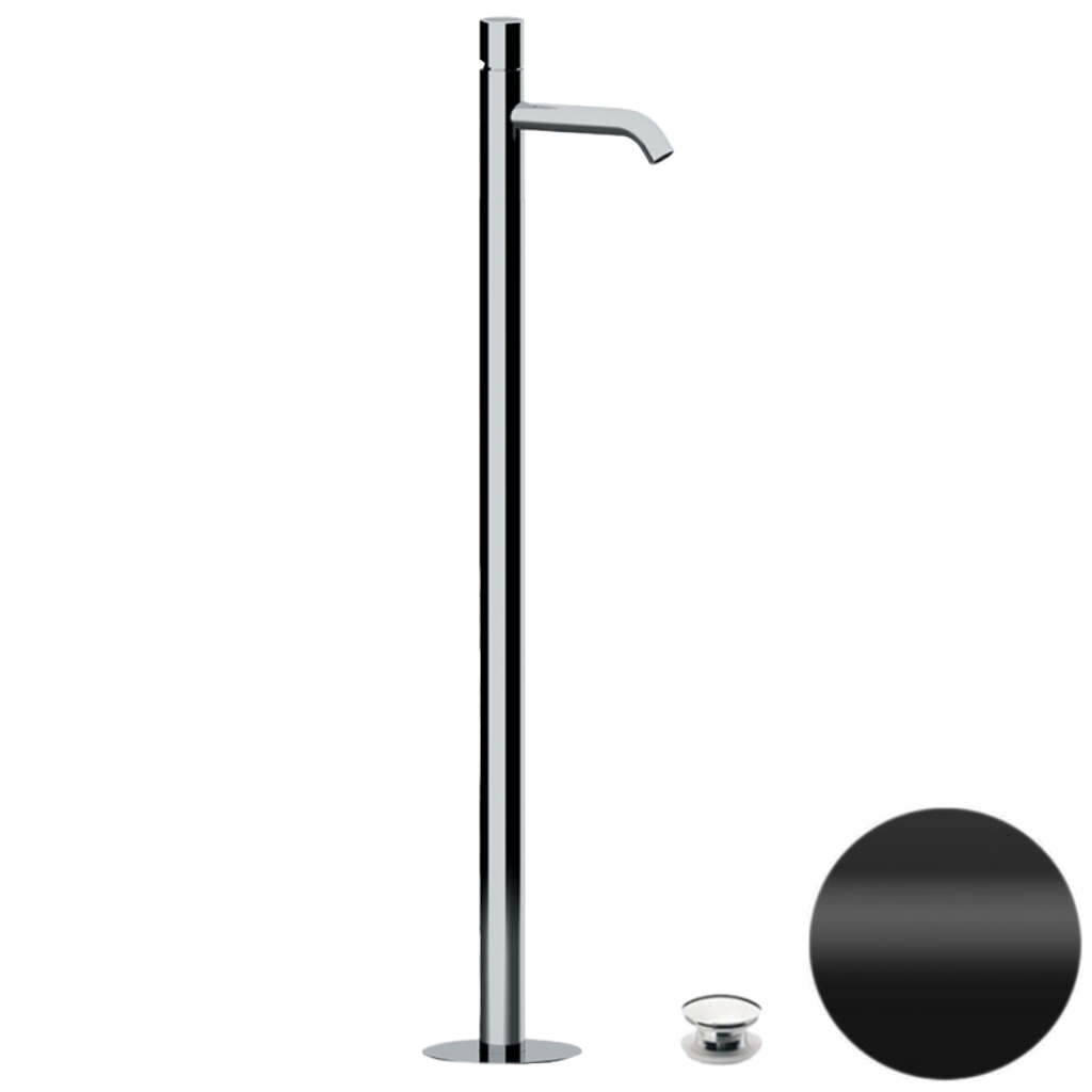 Смеситель для раковины Daniel Trilogy TG68815, чёрный матовый