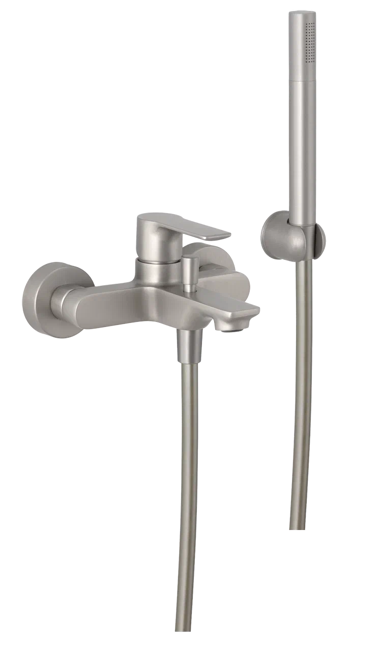 Смеситель для ванны Remer EY02XV, сталь