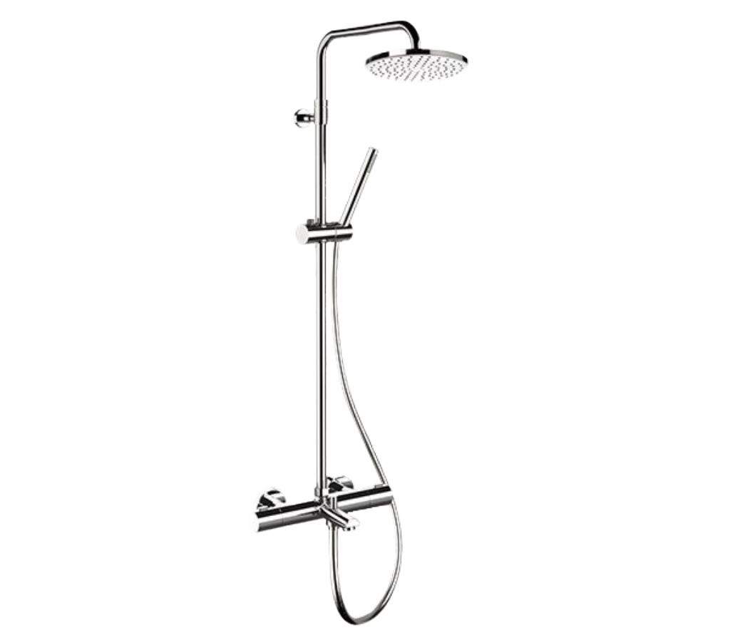 Душевая система термостатическая с изливом Remer EQ34A7MDMD20