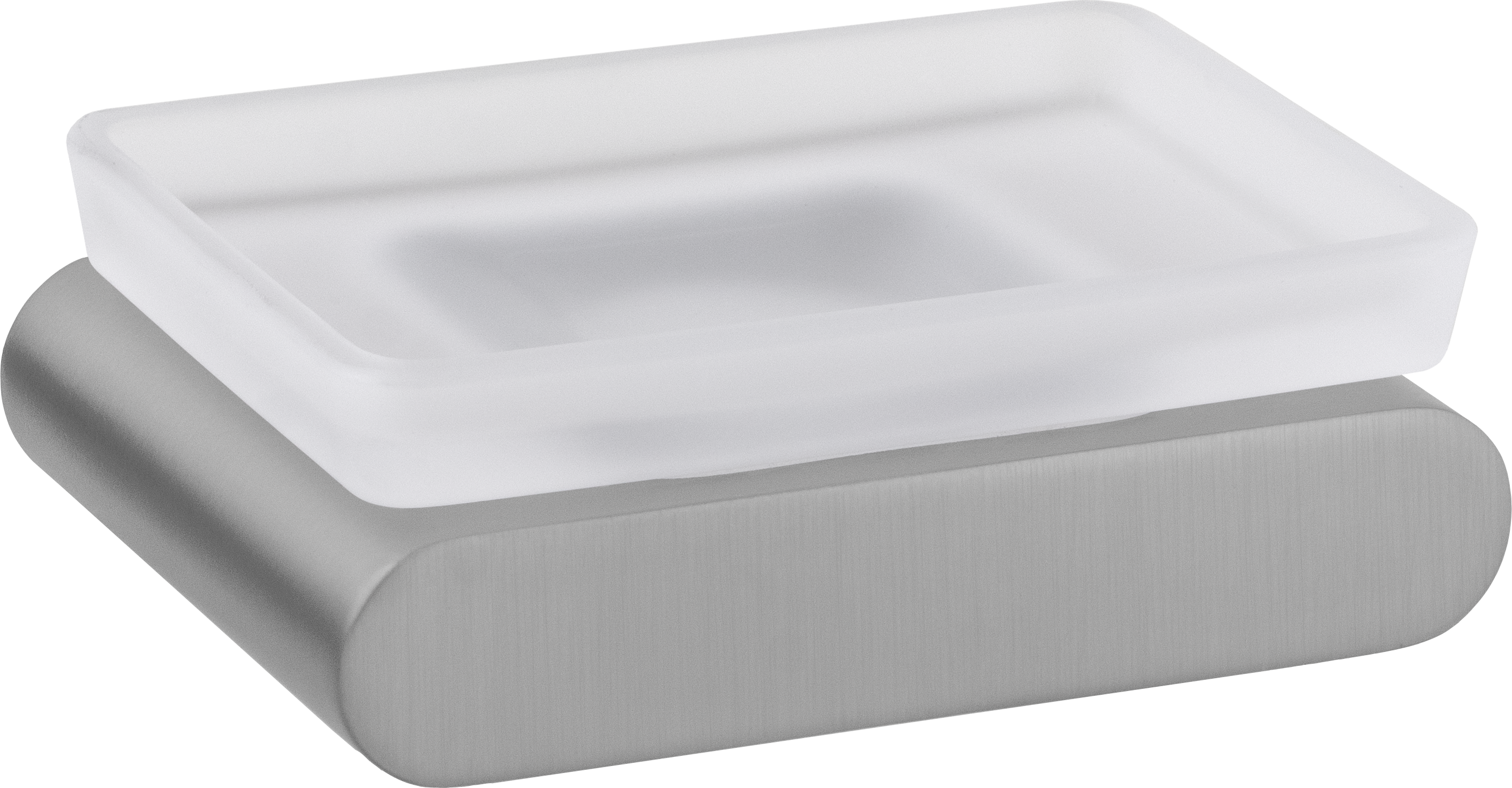 Мыльница Remer Lounge LN10NPO, никель матовый брашированный