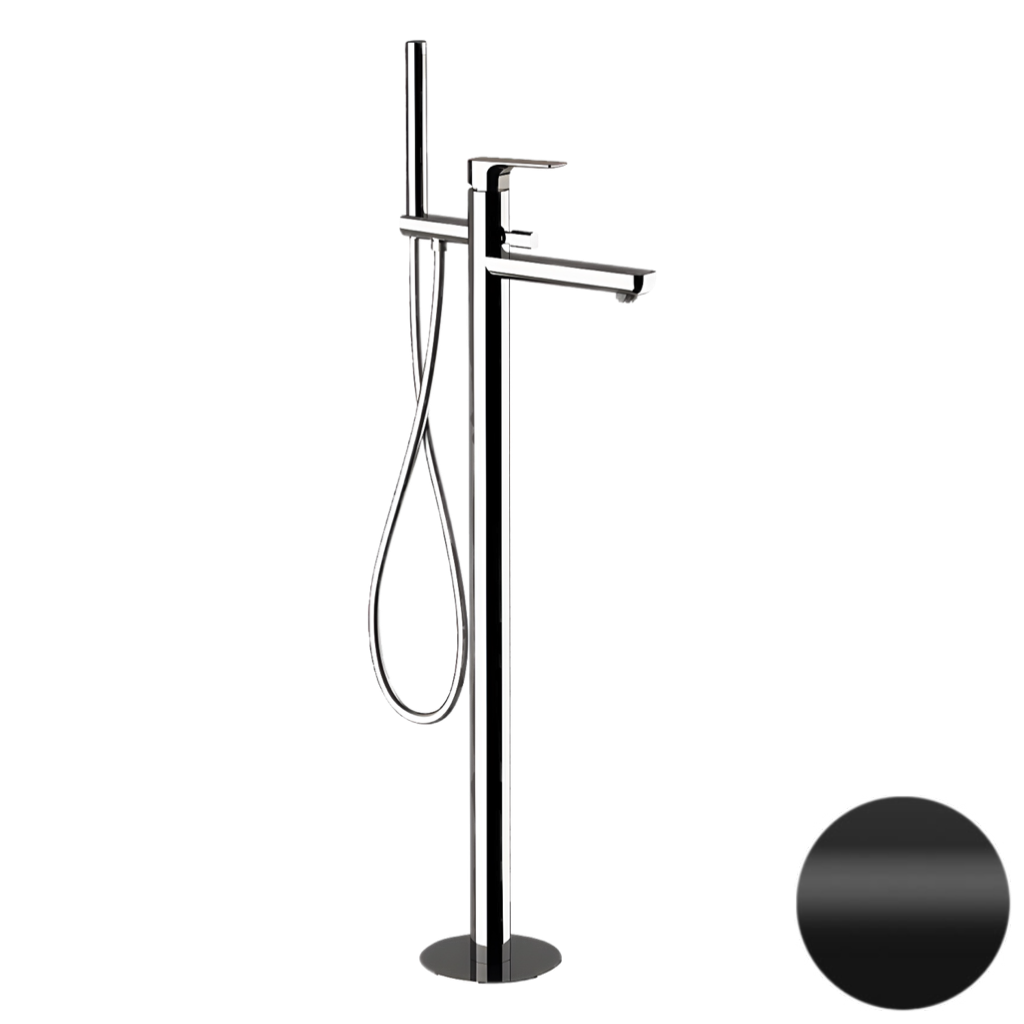 Смеситель для ванны Daniel Tiara TA67815, чёрный матовый