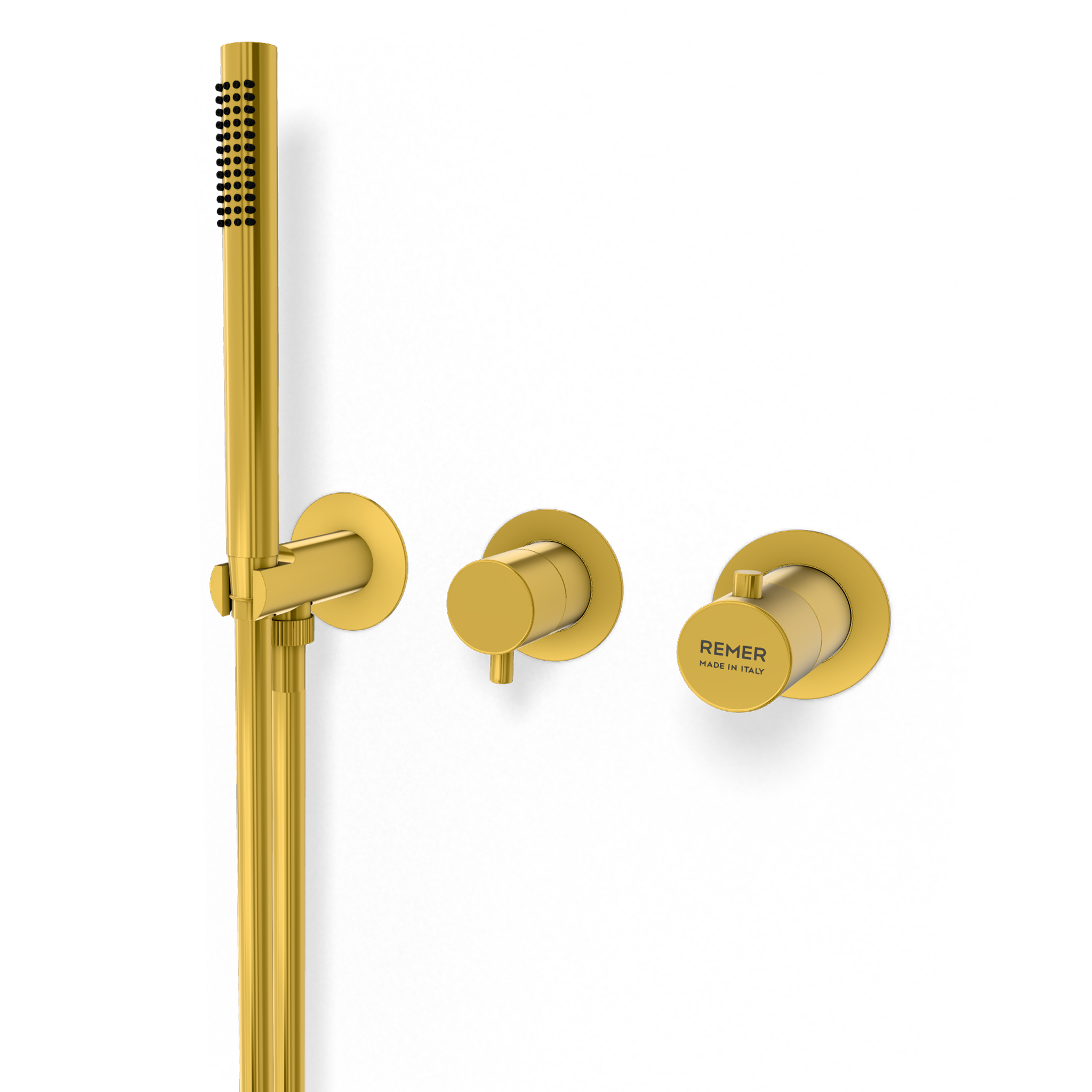 Смеситель для душа Remer X Style XT97D2PWBDO, золото глянцевое