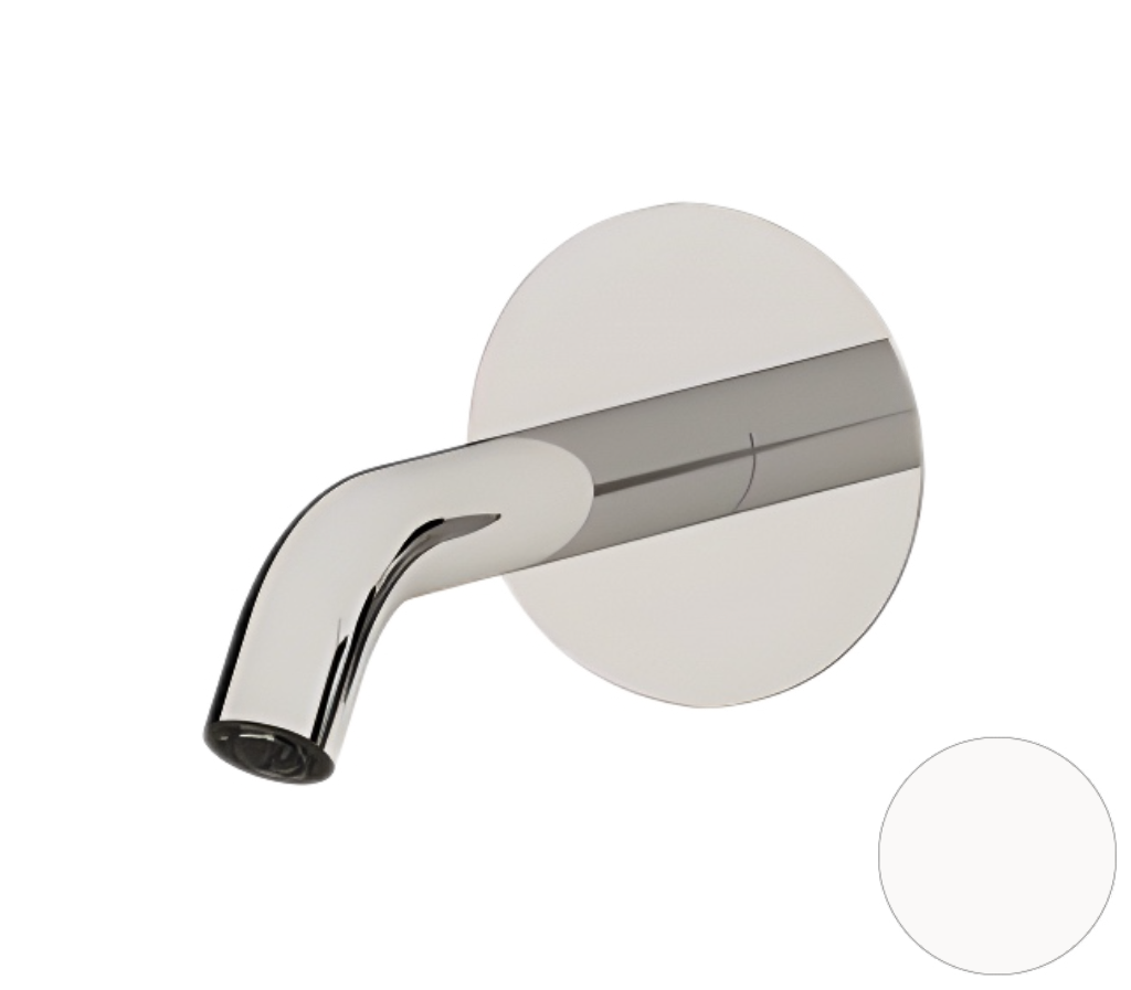 Излив настенный 16 см Remer X Style 91XF90BO, белый матовый