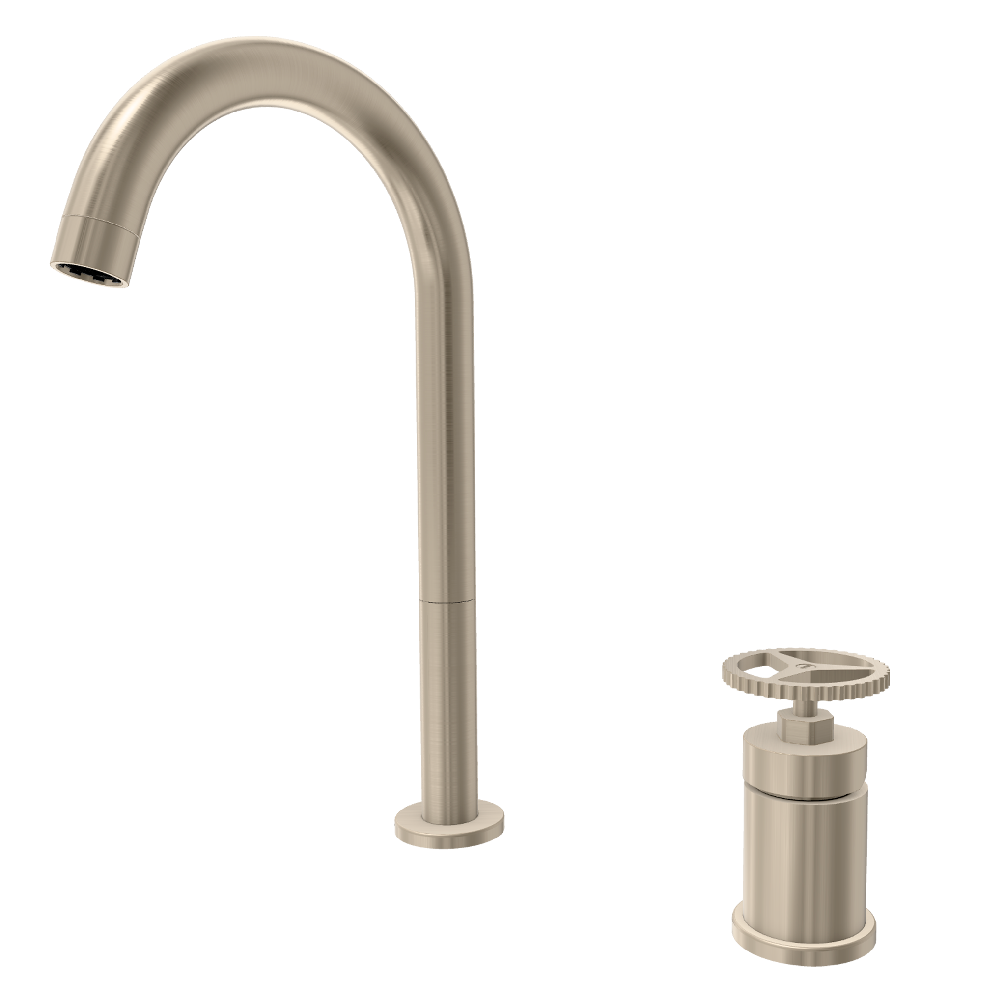 Смеситель для раковины Remer Chrono CH57LXV, сталь