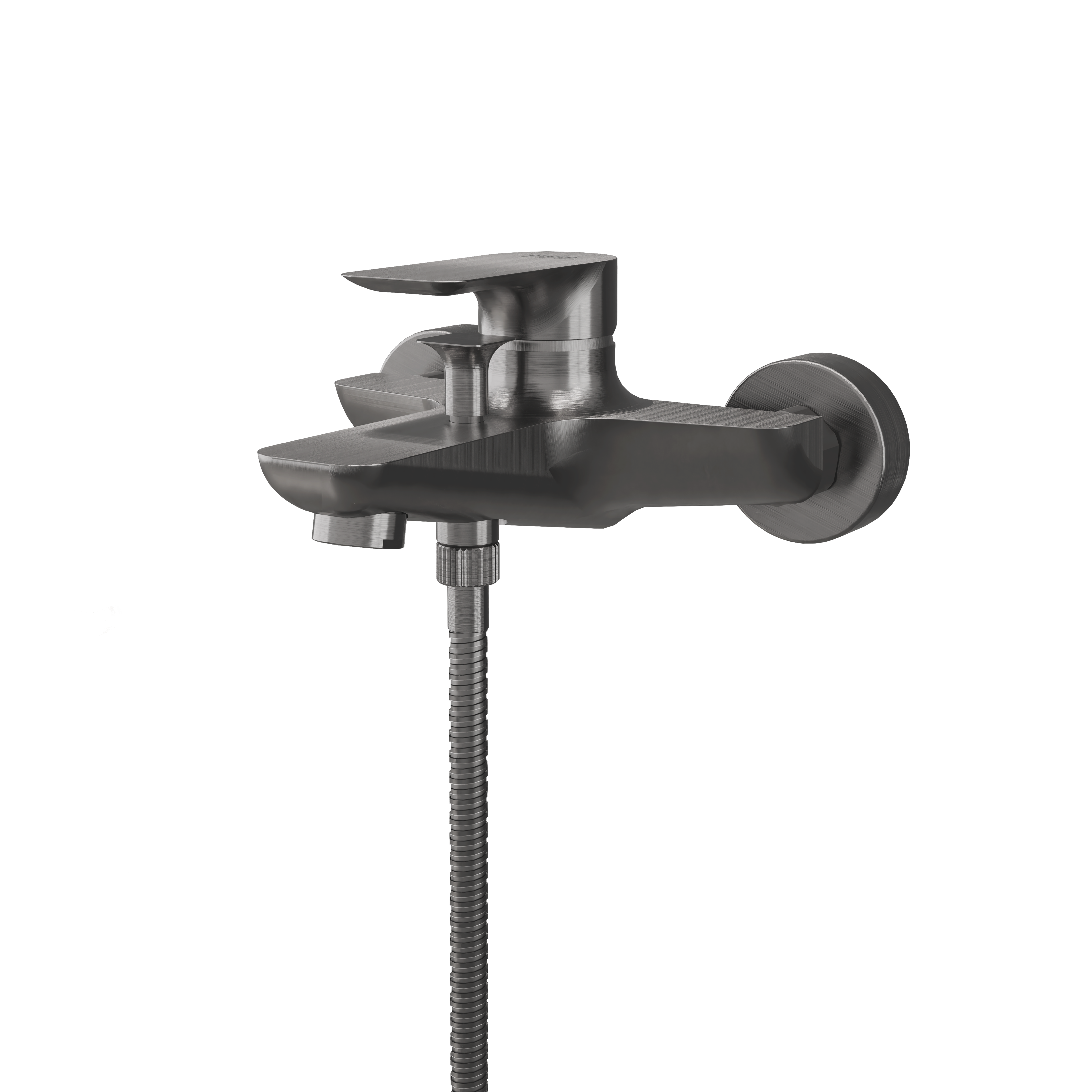 Смеситель для ванны Remer Infinity I02NP, никель брашированный