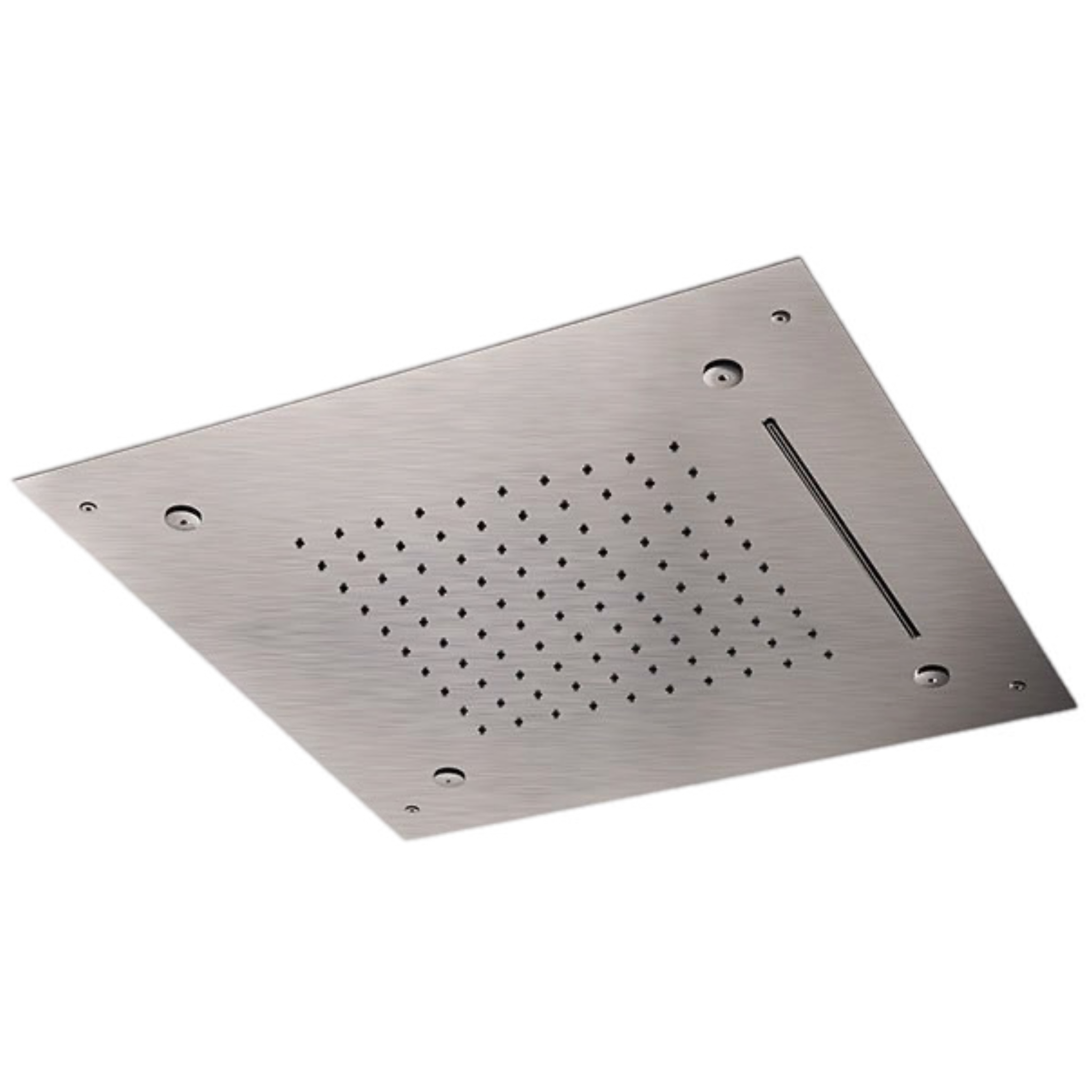 Верхний душ потолочный 50 см Remer INOX SS357SFS50NC