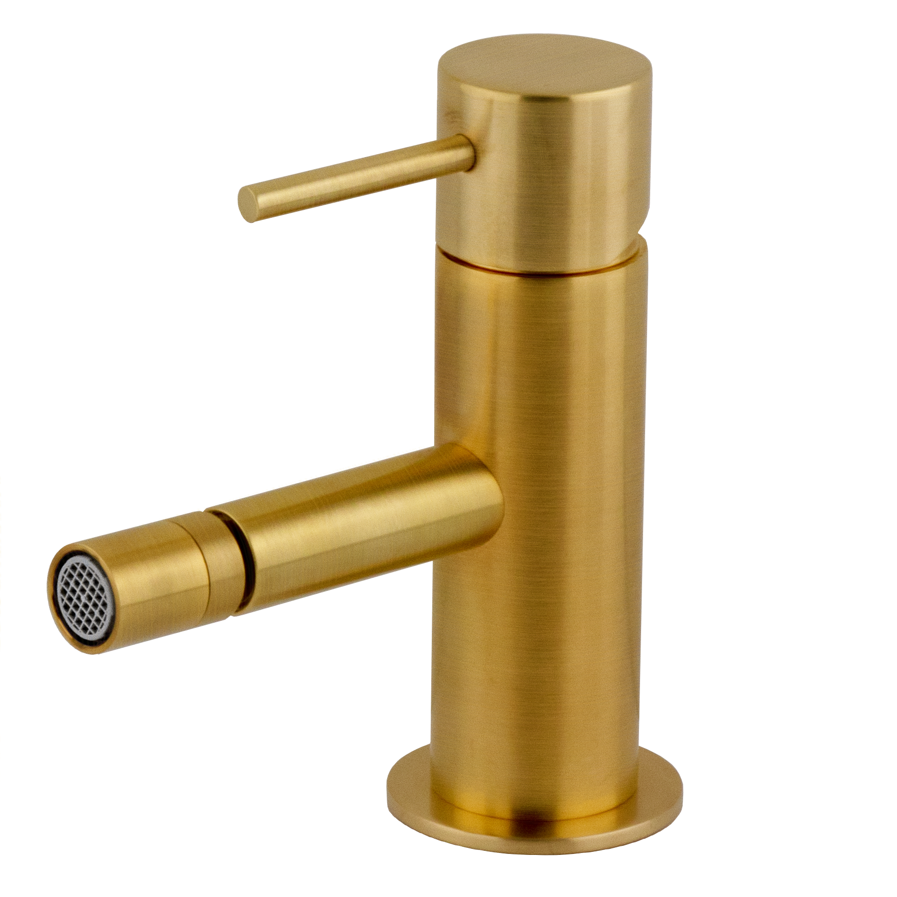 Смеситель для биде Remer X Style X22BG, золото брашированное