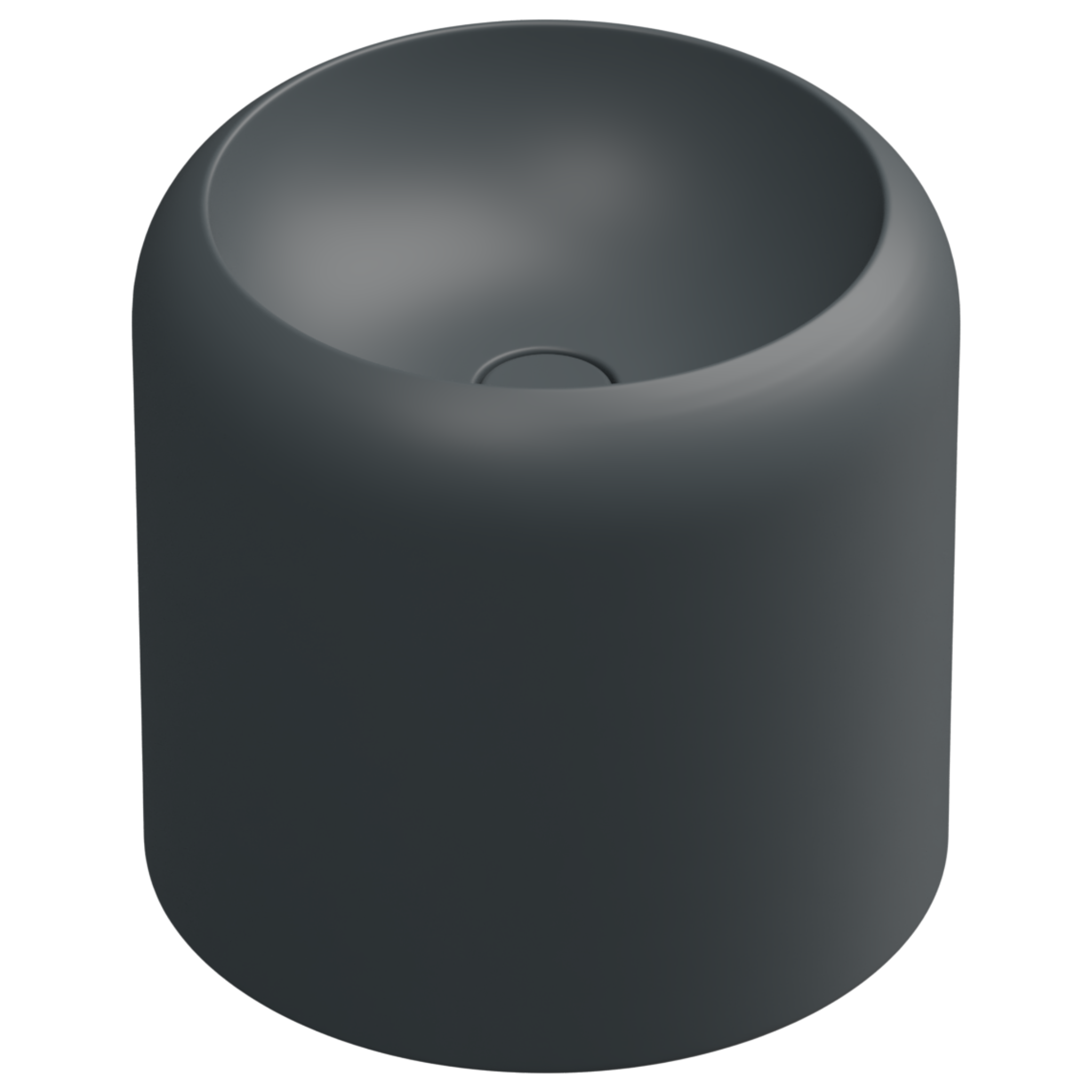 Раковина накладная 42 см GSG Ceramic Design Petra PELAVSECOLFS028, Ebano Matt