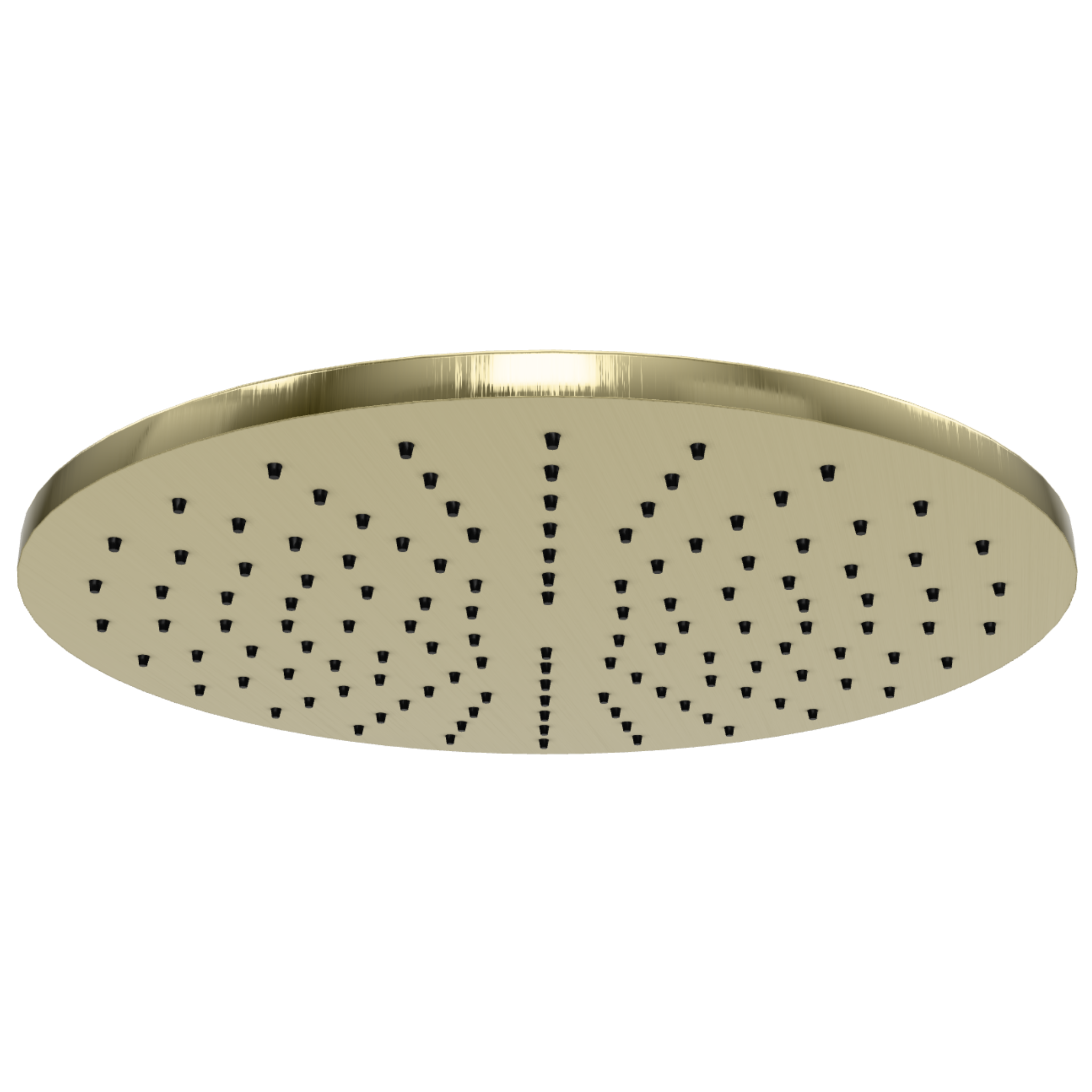 Верхний душ 30 см с шарнирным соединением Remer 359MM30CHX, шампань брашированная PVD