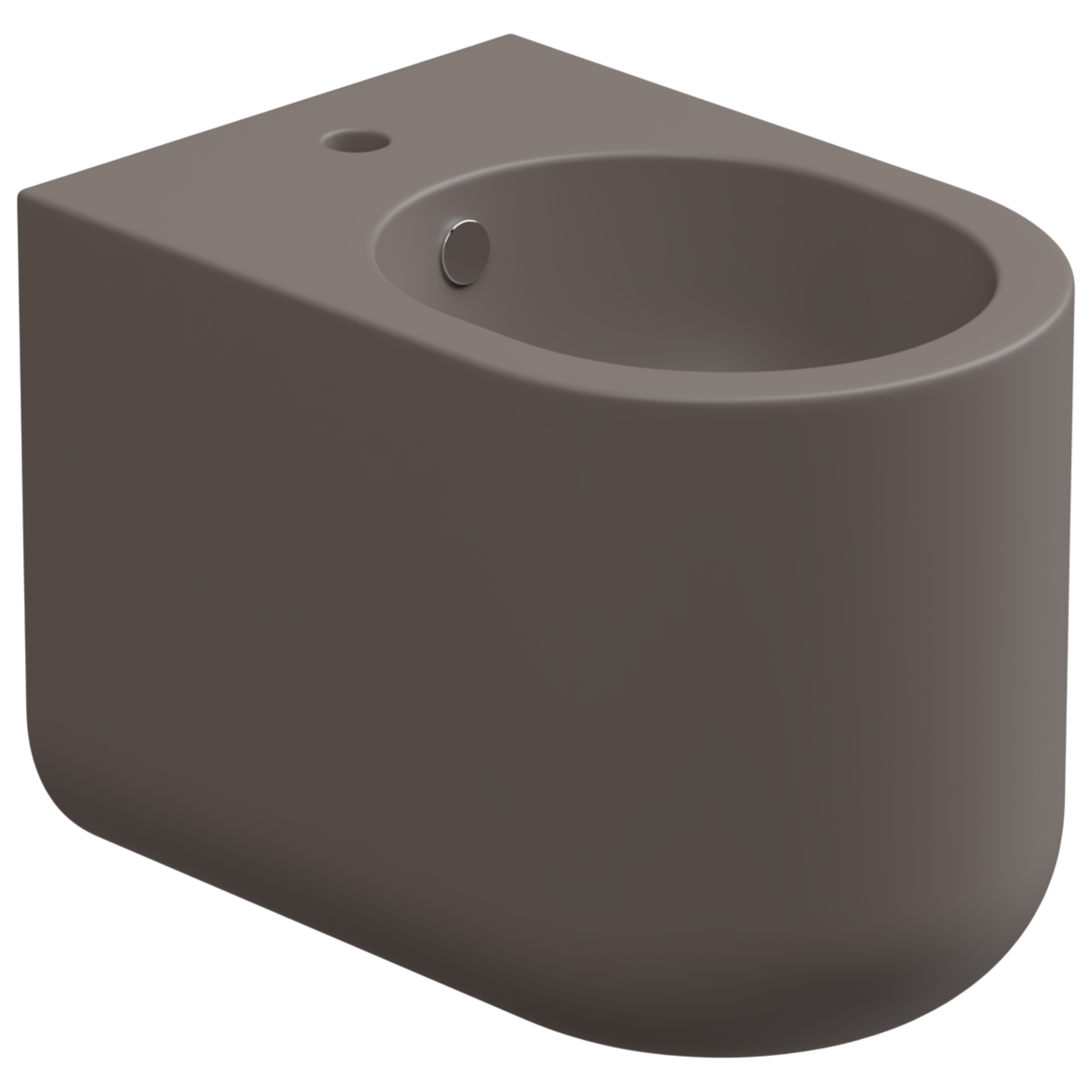 Биде приставное GSG Ceramic Design Petra PEBI01029, Tortora Matt