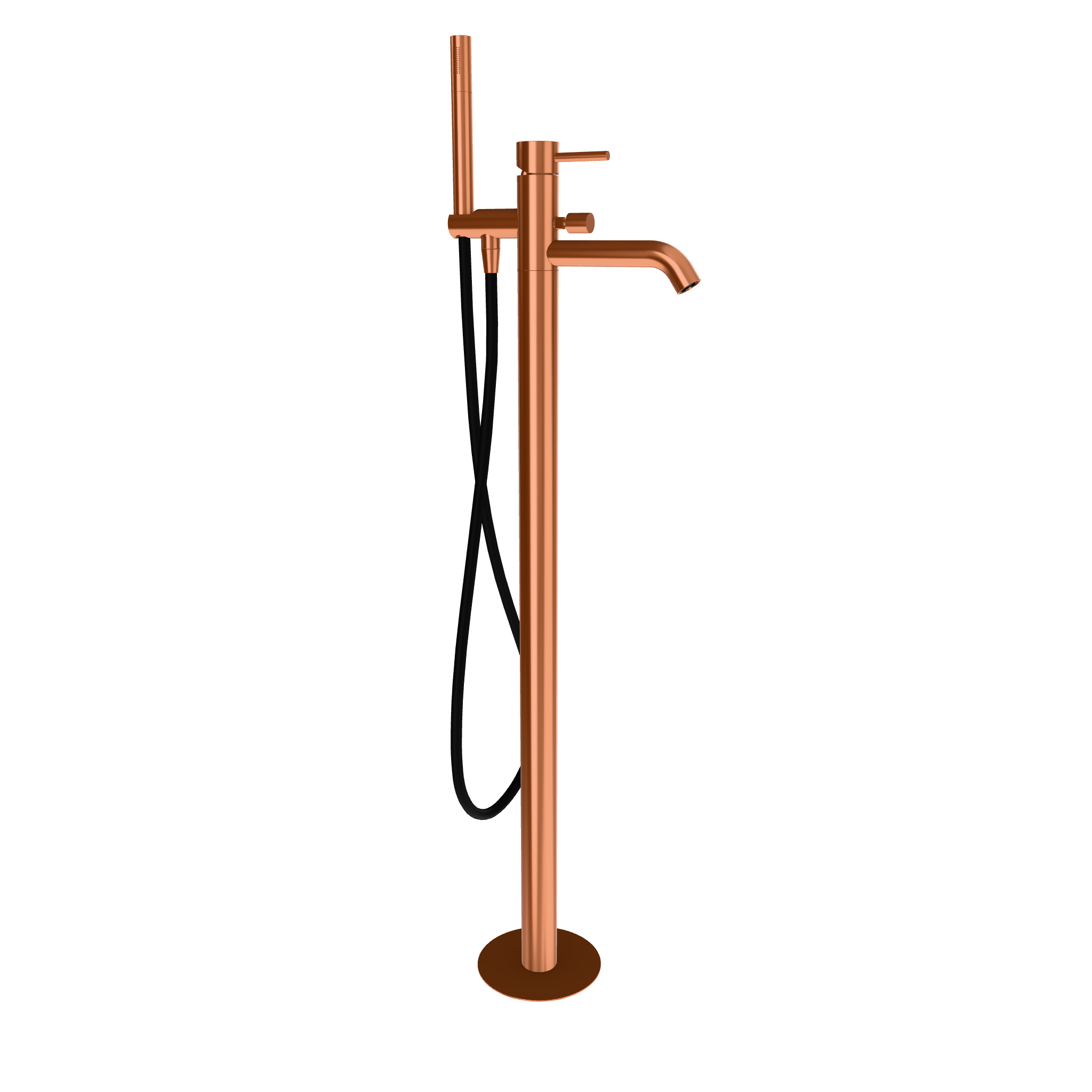 Смеситель для ванны Remer X Style X08RP, медь брашированная