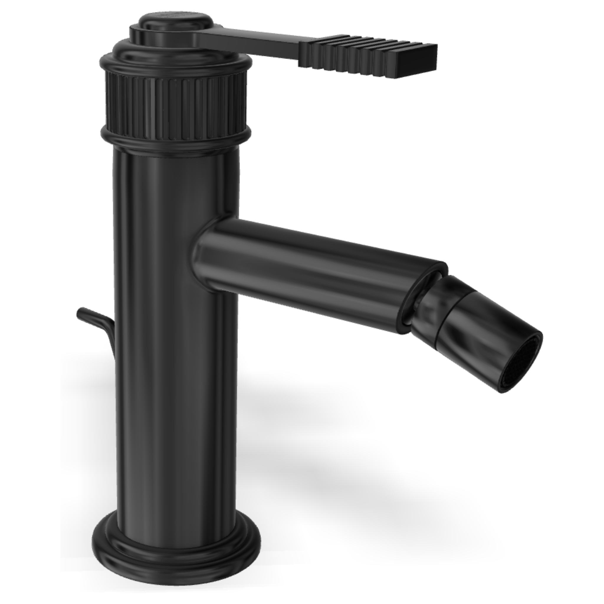 Смеситель для биде Remer Atelier AL20CFP, черный брашированный хром