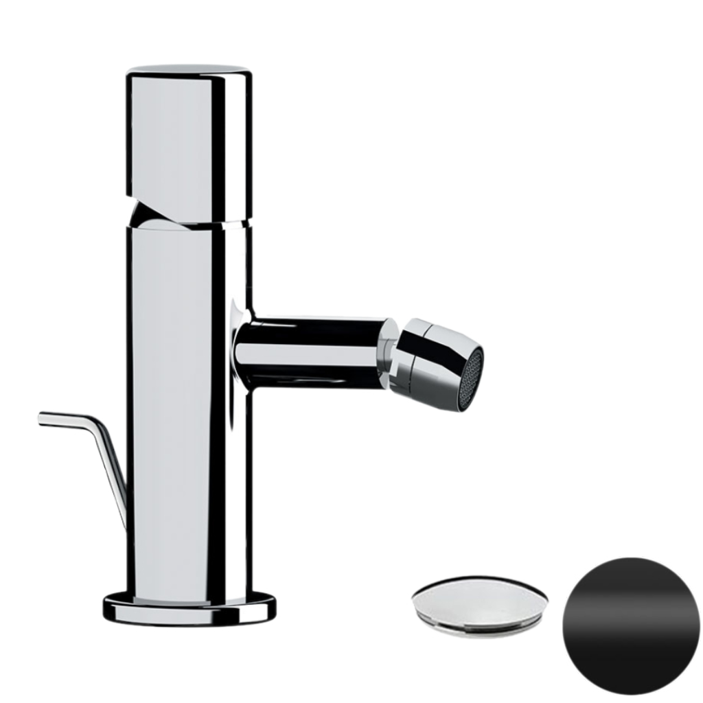 Смеситель для биде Daniel Trilogy TG60415, чёрный матовый