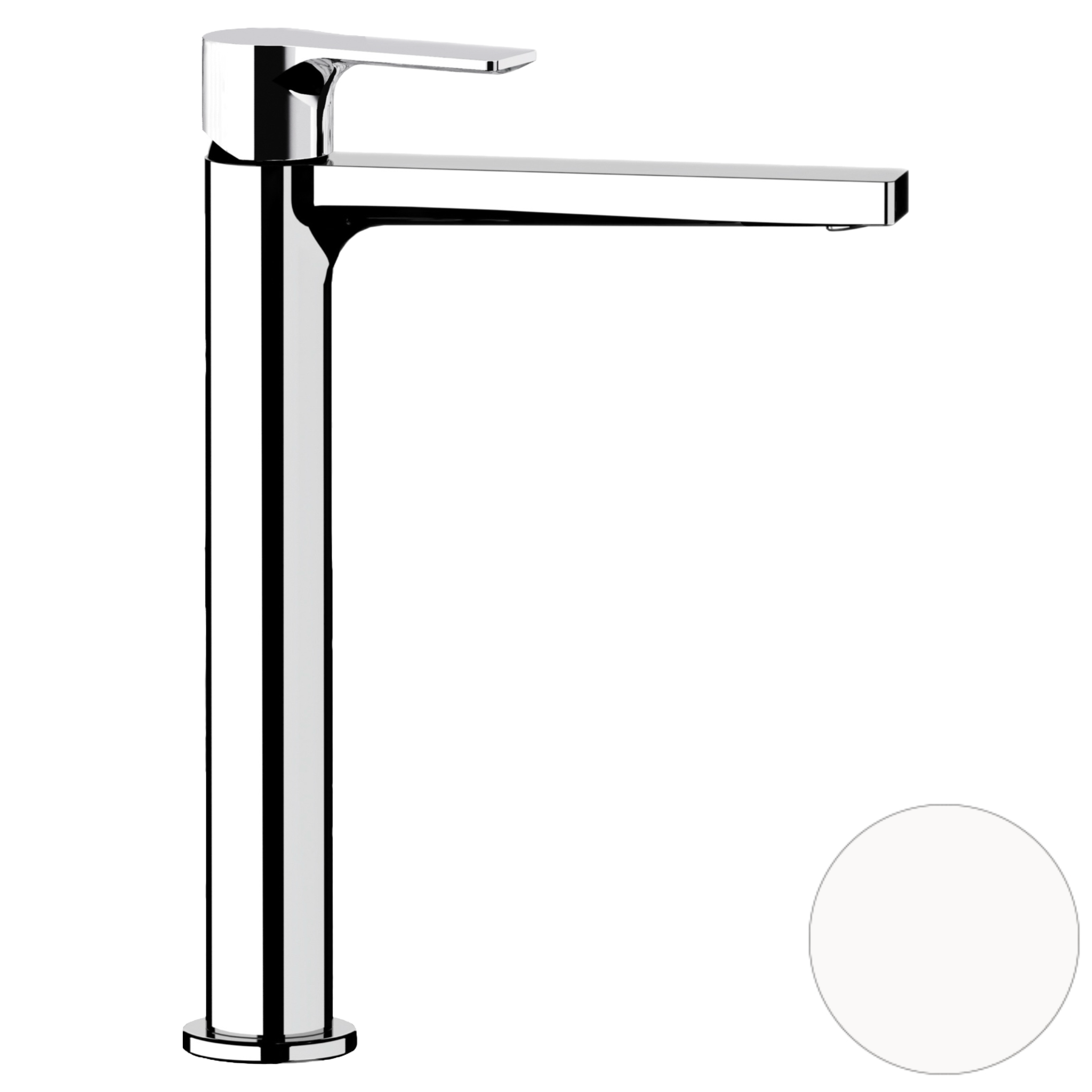 Смеситель для раковины Mariani Kali A37398KL12, белый матовый