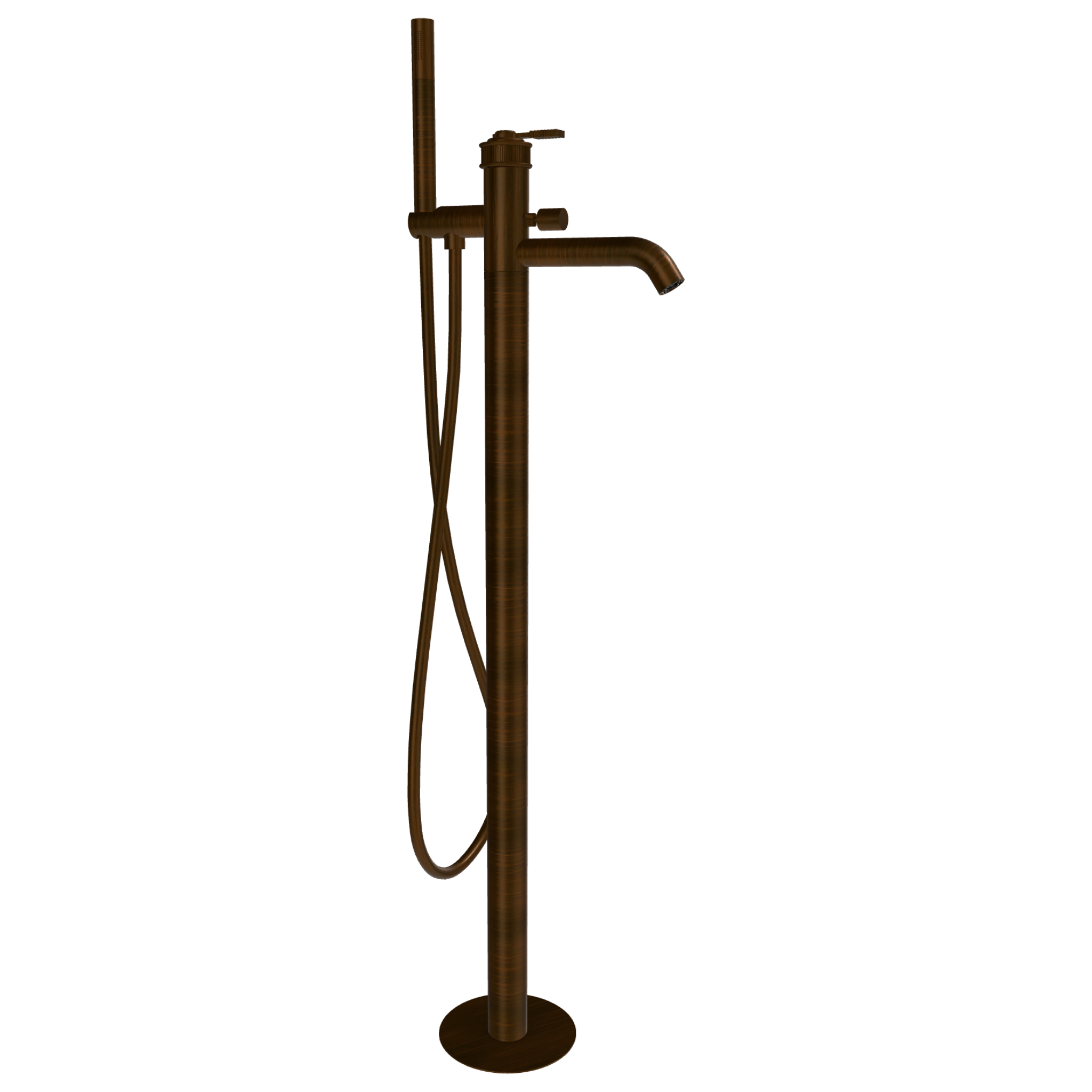 Смеситель для ванны Remer Atelier AL08BR, бронза масляная